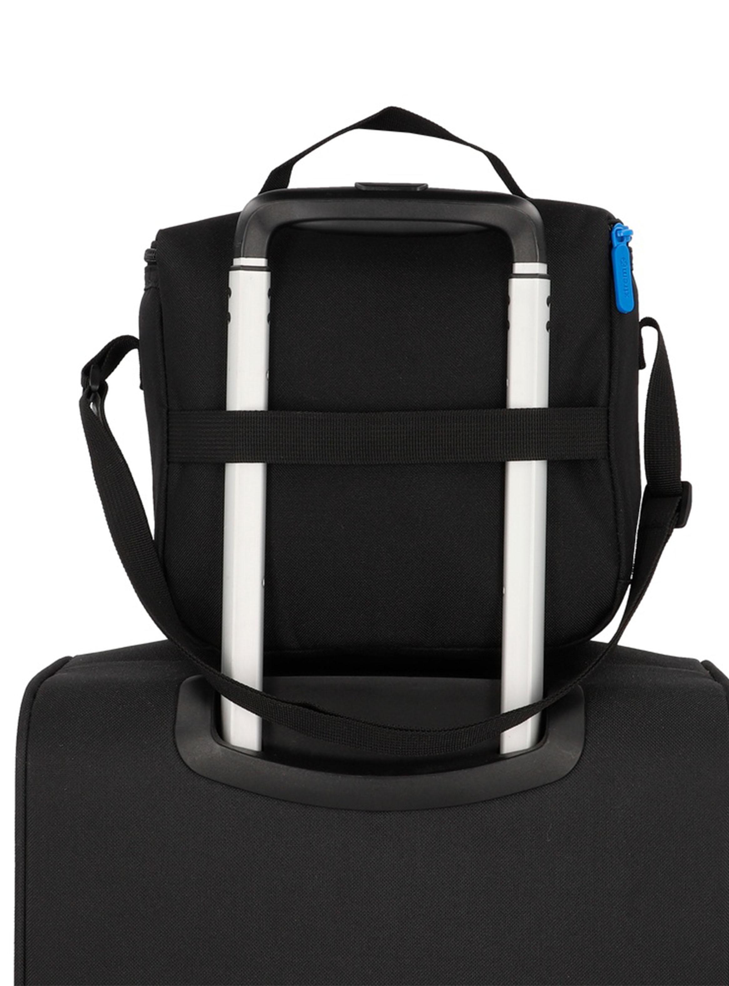 Triple Pack Mochila Escolar Negro y Azul-3