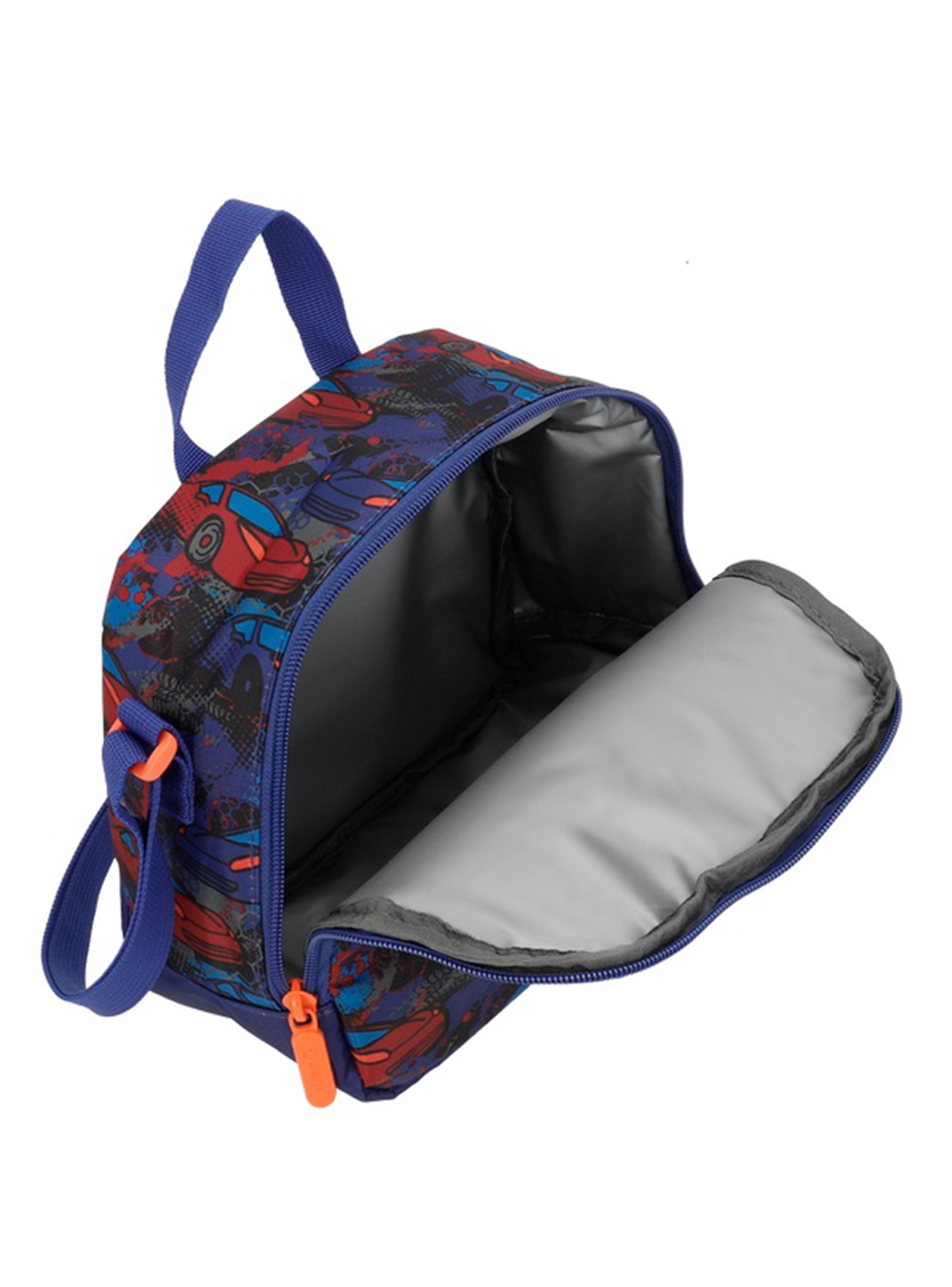 Minipack Mochila Escolar Auto Azul-3