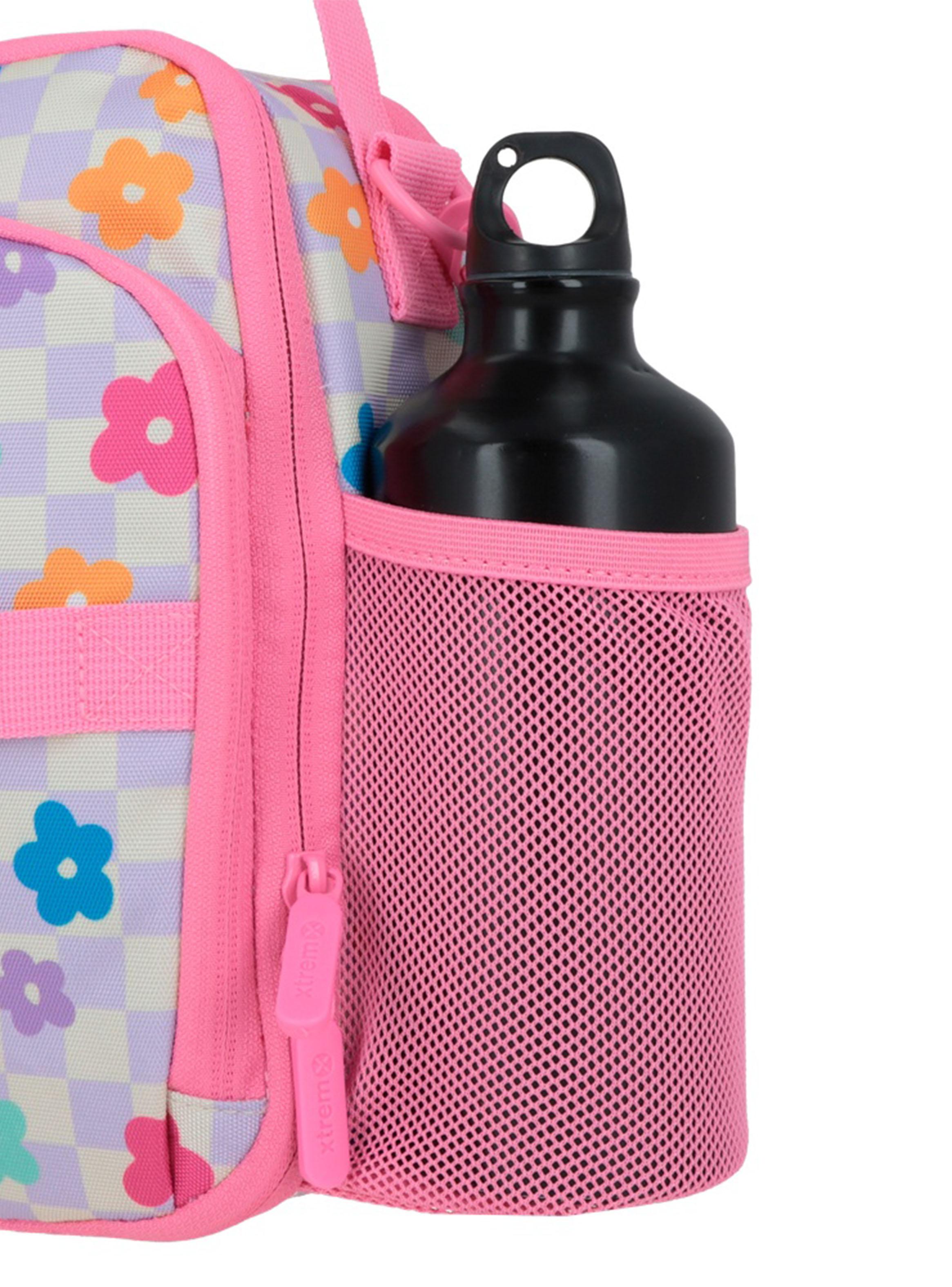 Lonchera Térmica Lunch-Pack 6XT Flores Rosado-4