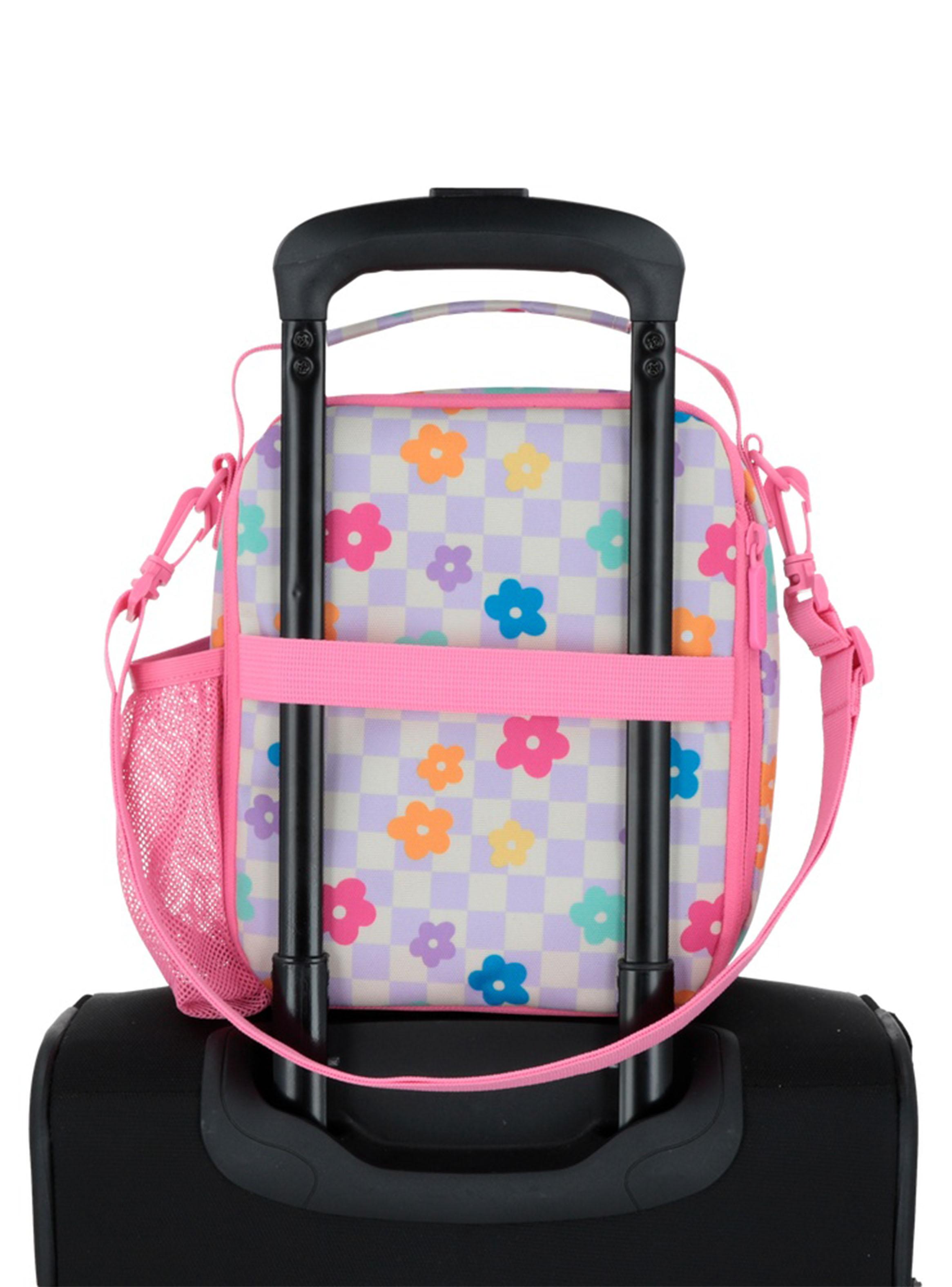 Lonchera Térmica Lunch-Pack 6XT Flores Rosado-3