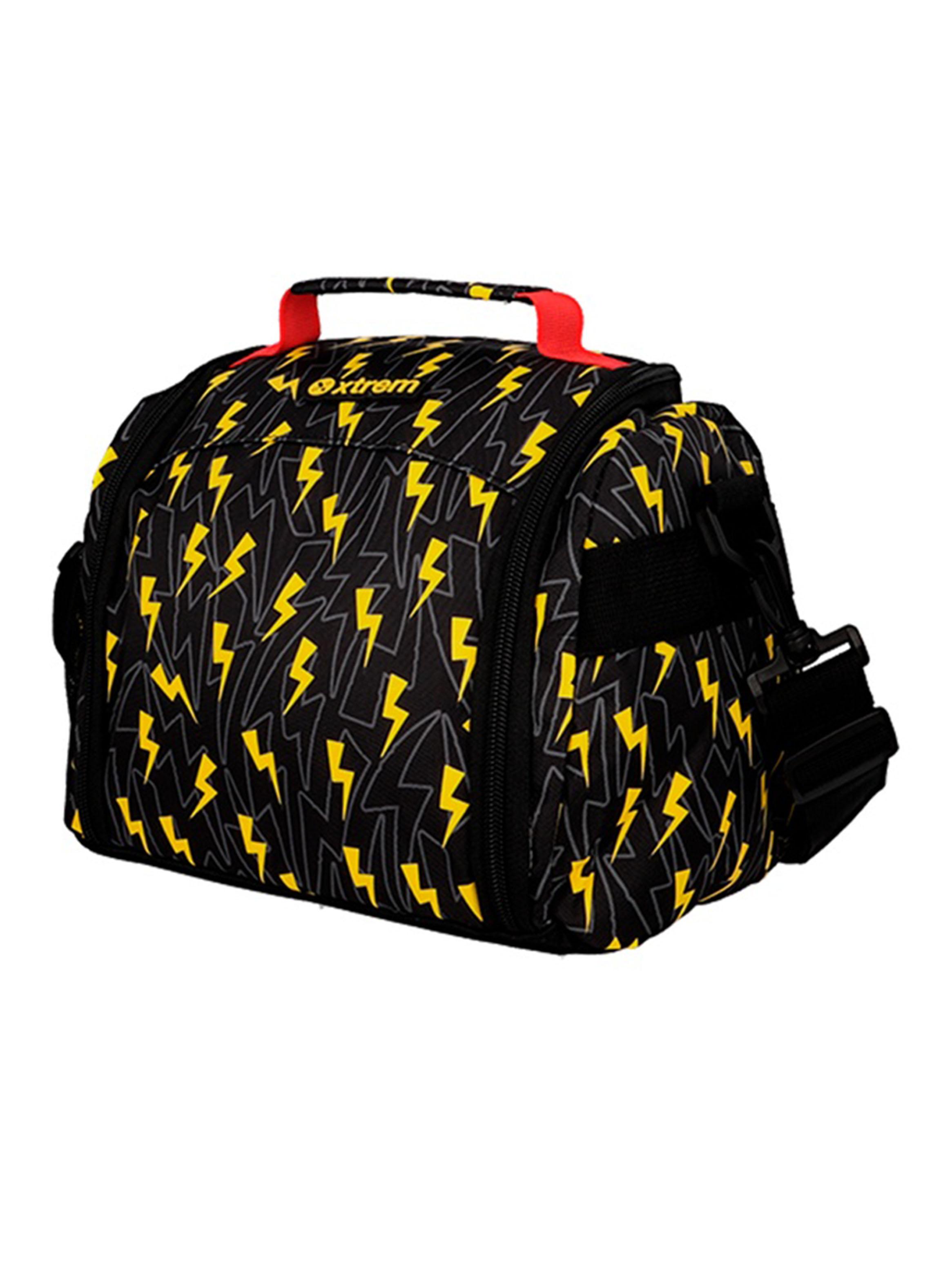 Lonchera Térmica Break 3.0 6XT Rayos Negro Amarillo-2