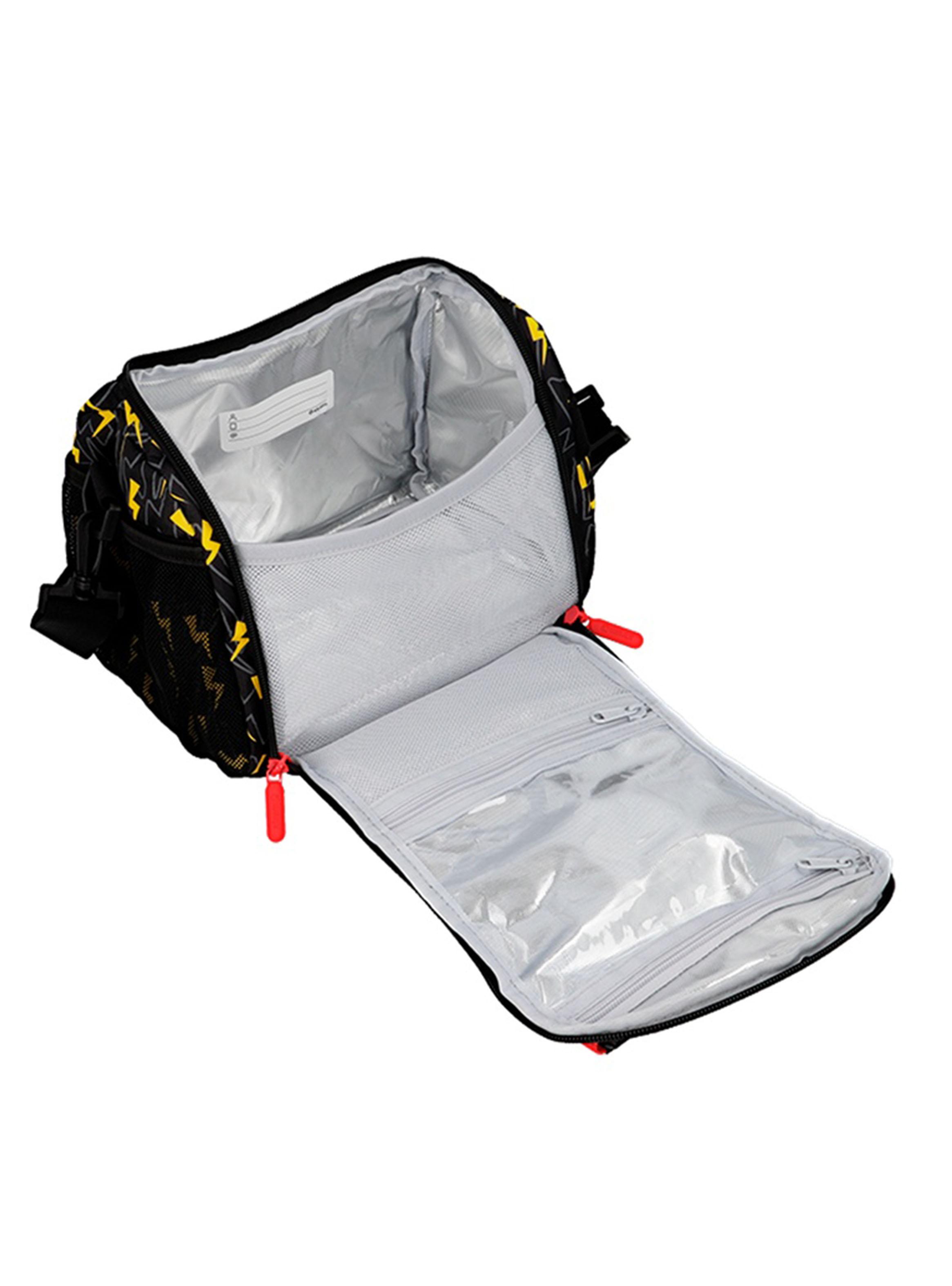 Lonchera Térmica Break 3.0 6XT Rayos Negro Amarillo-4