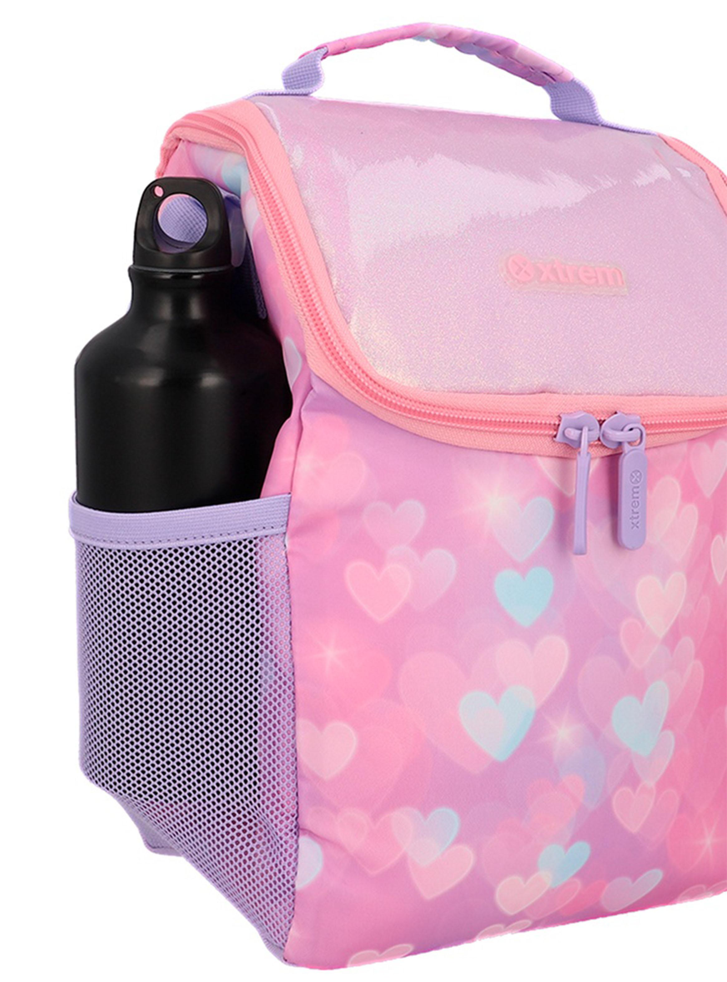 Lonchera Térmica Froster 6XT Corazones Rosado-4