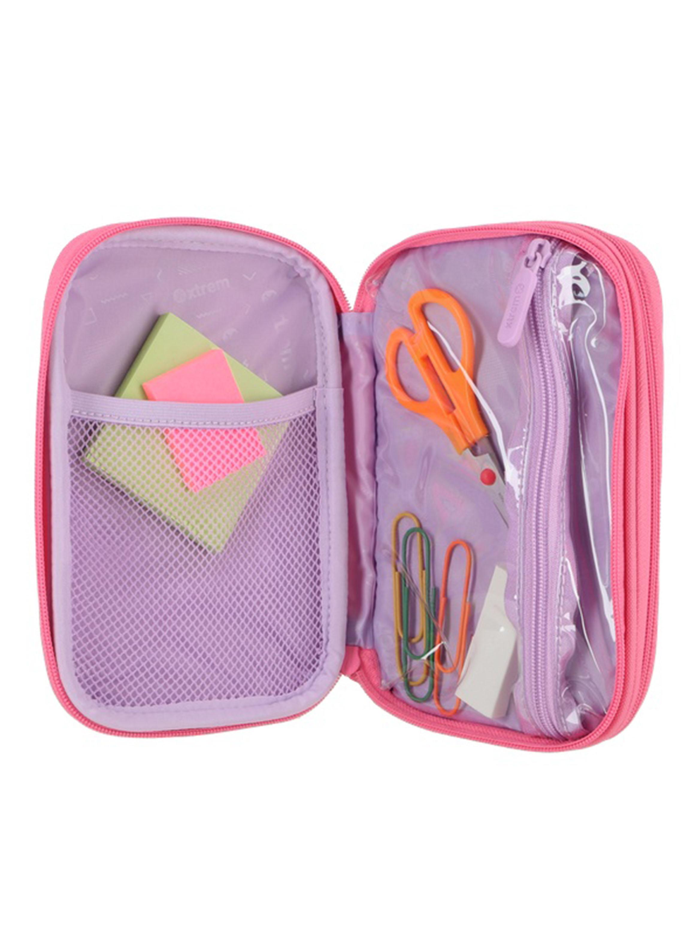 Estuche Tucson Flores Rosado-3