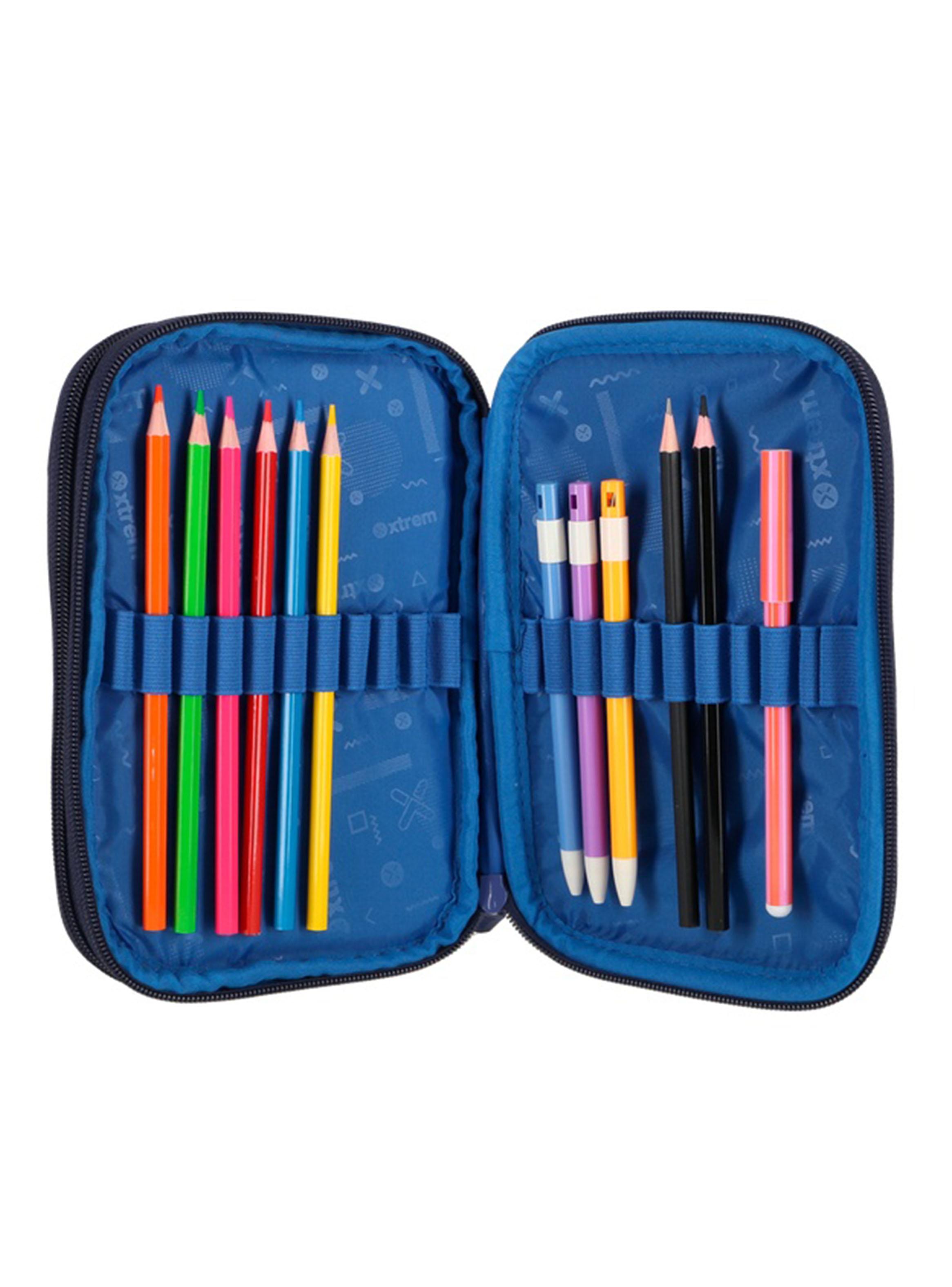 Estuche Tucson Pixels Azul-4