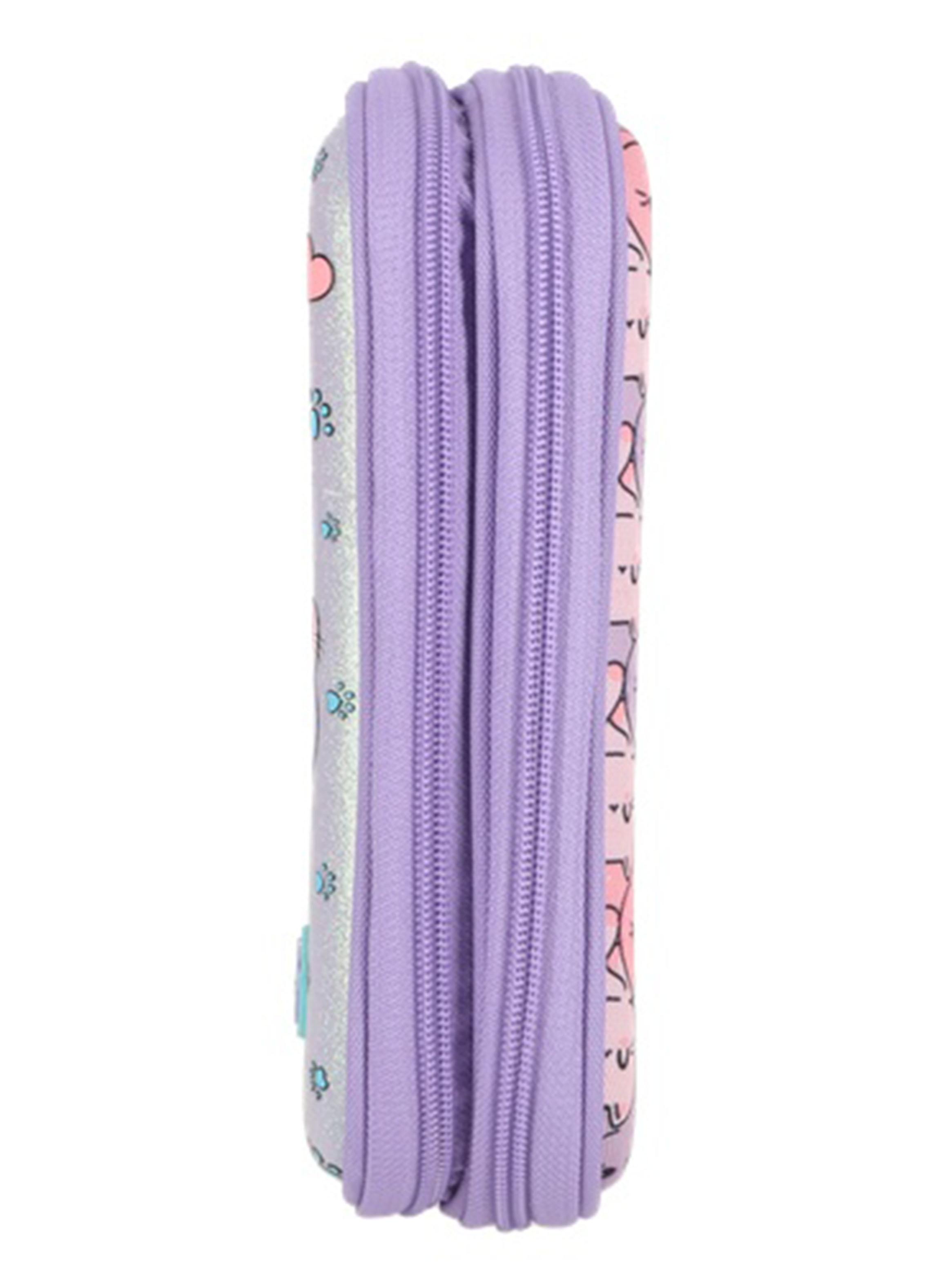 Estuche Tucson Gatos Lila-2