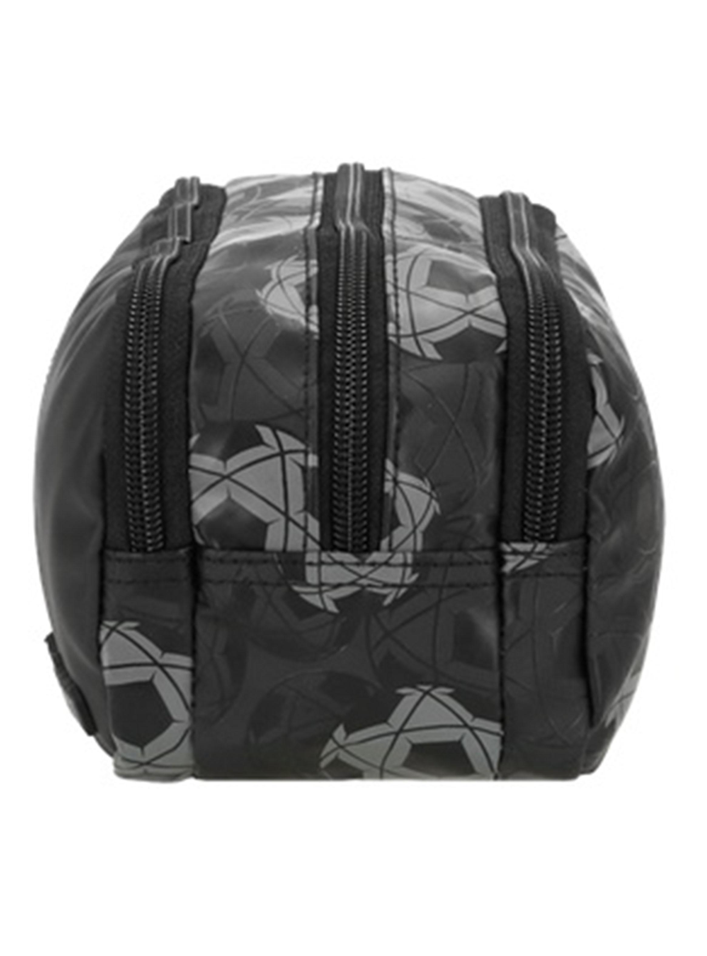 Estuche University+ Fútbol Negro-3