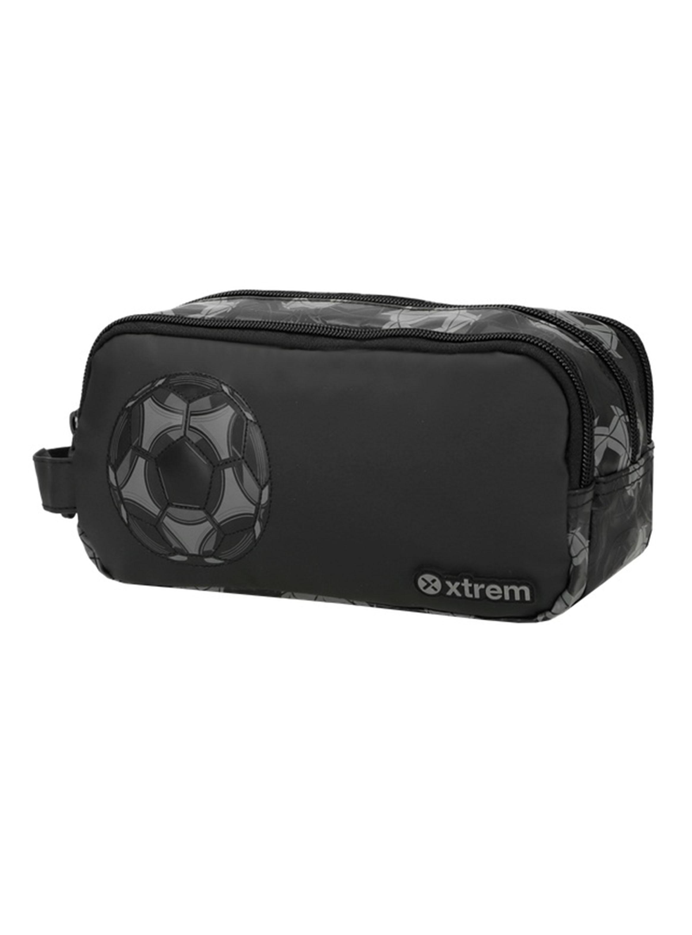 Estuche University+ Fútbol Negro-2