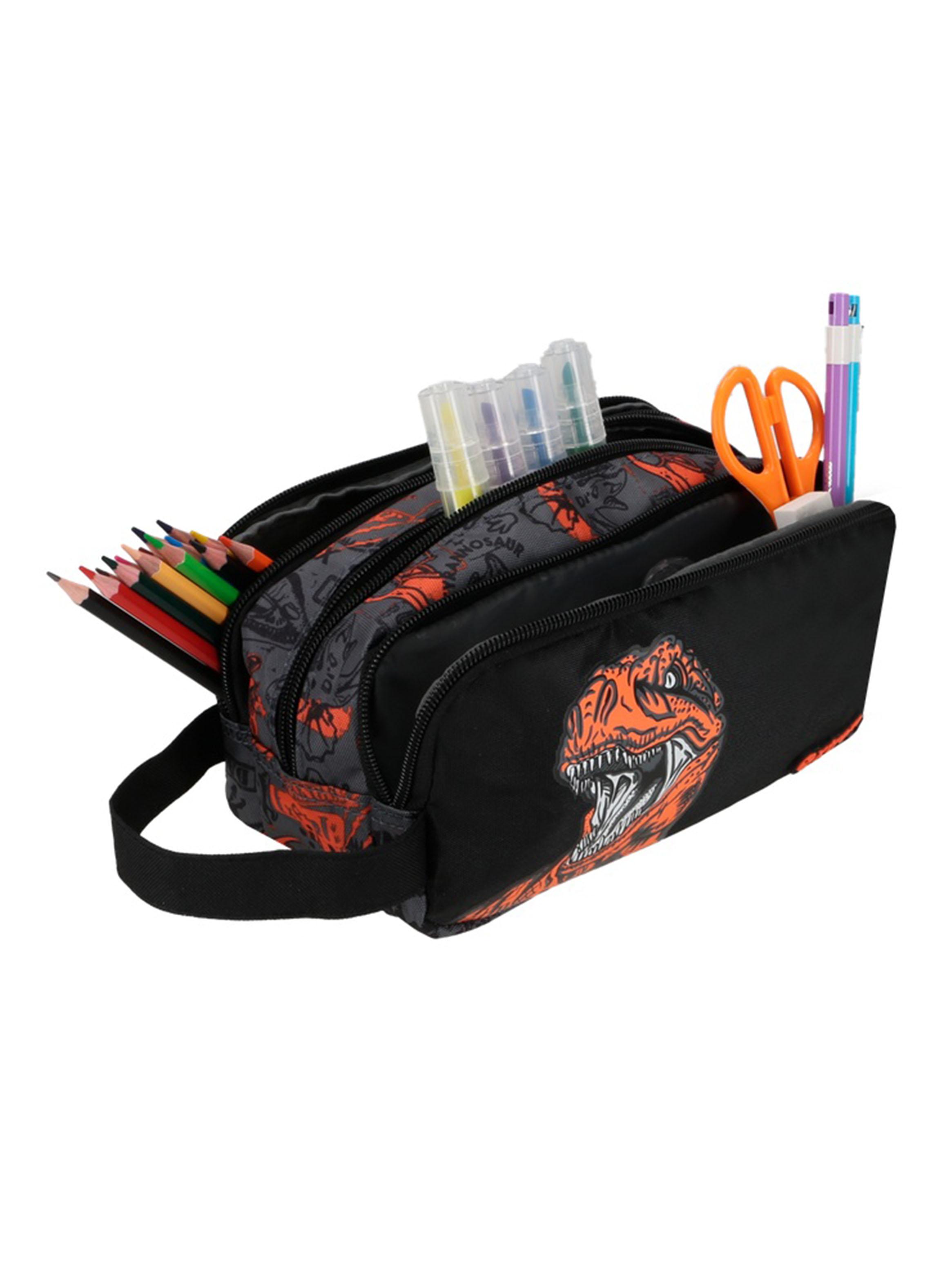 Estuche University+ Dino Naranjo-4