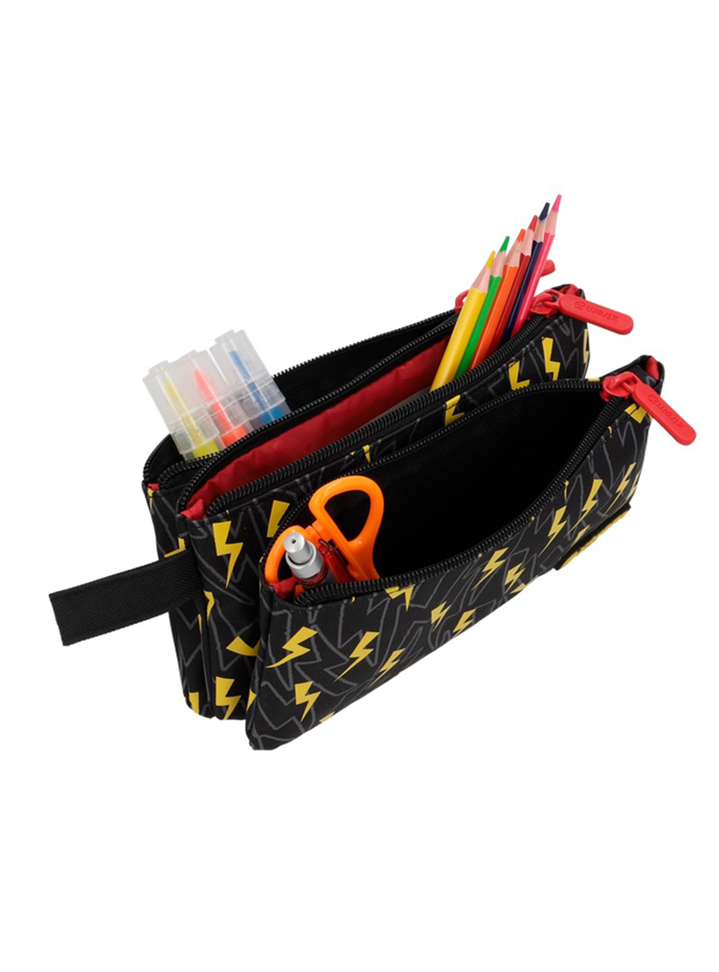 Estuche Trinity Rayo Negro y Amarillo-4