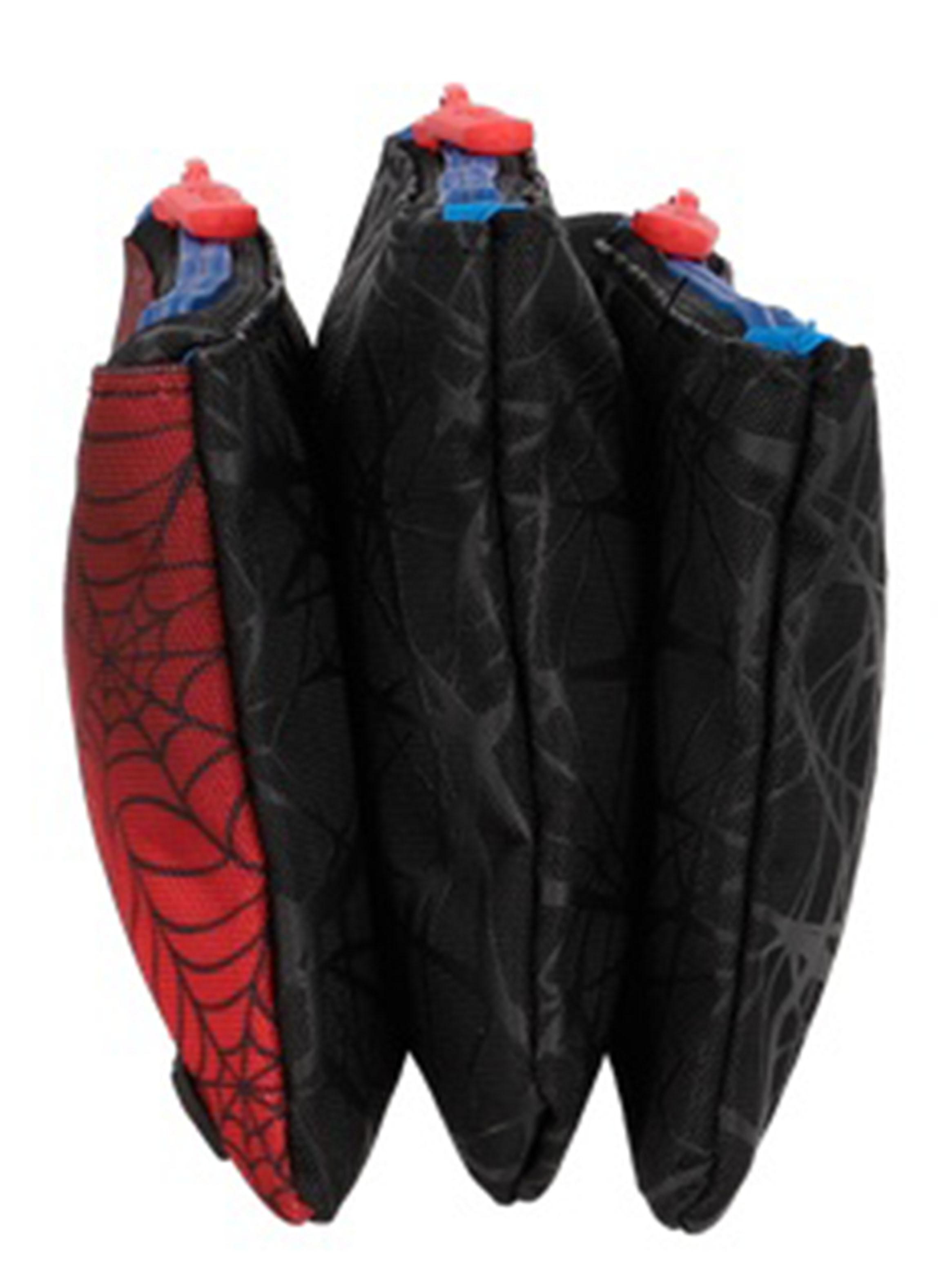 Estuche Trinity Spider Negro y Rojo-3