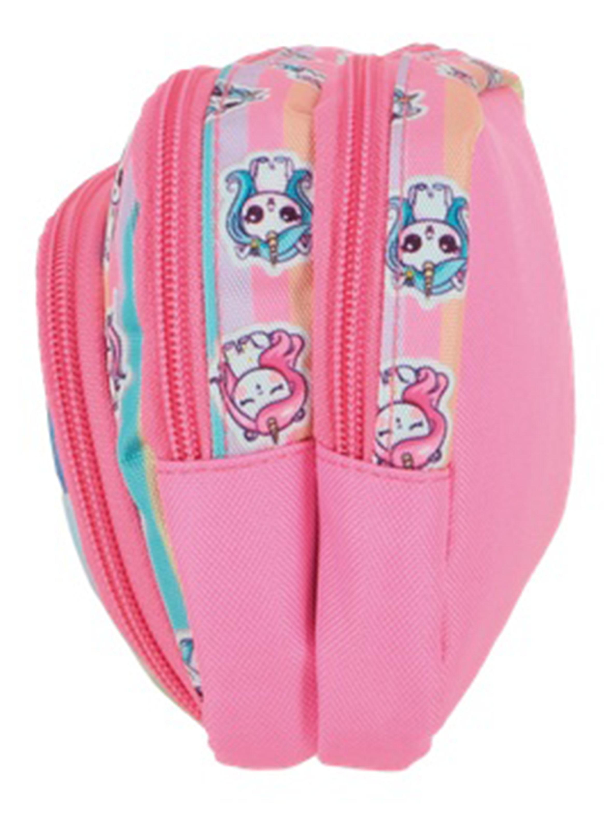 Estuche Zip Art Unicornio Multicolor-3