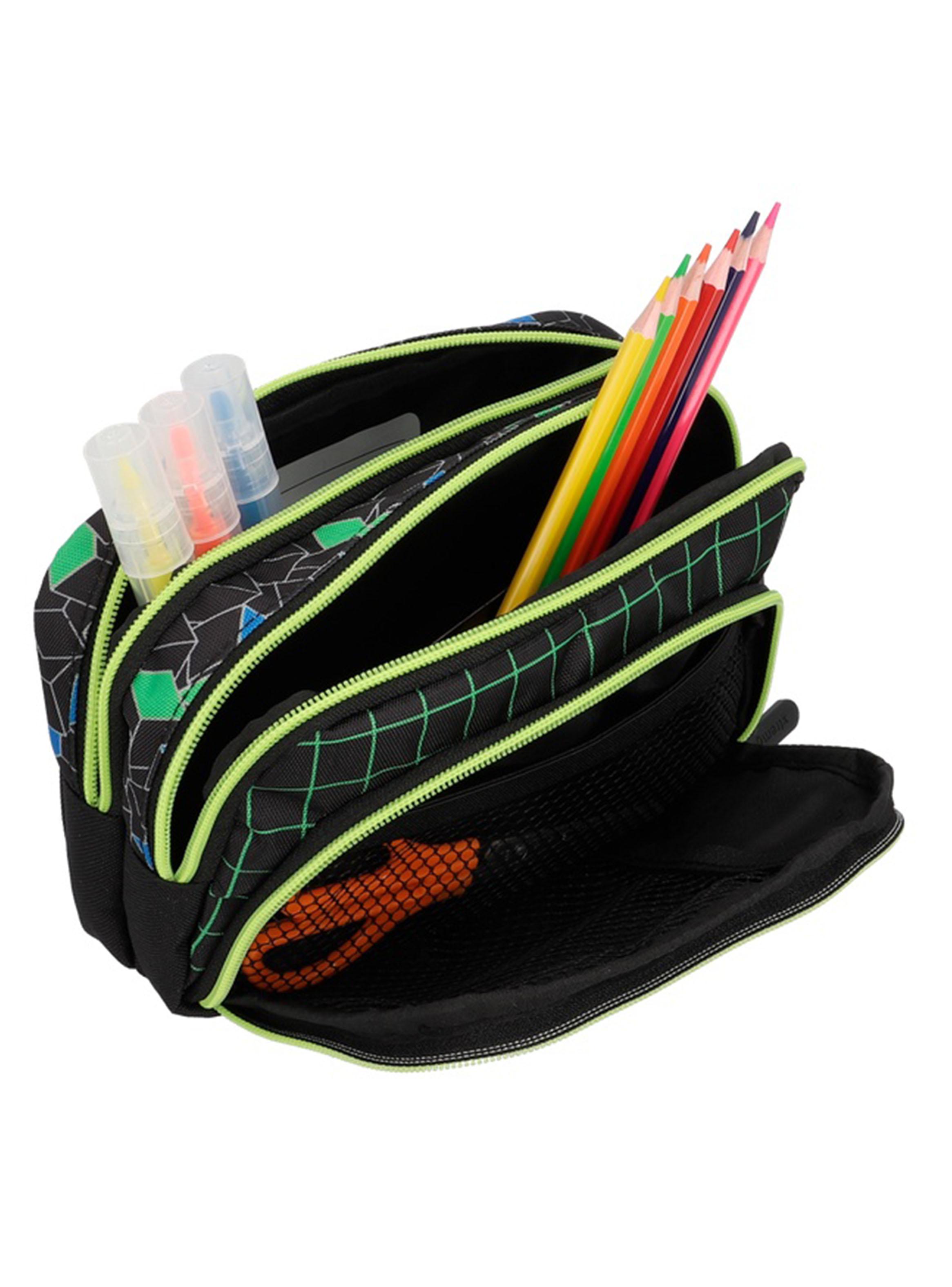 Estuche Zip Art Gamer Negro-4