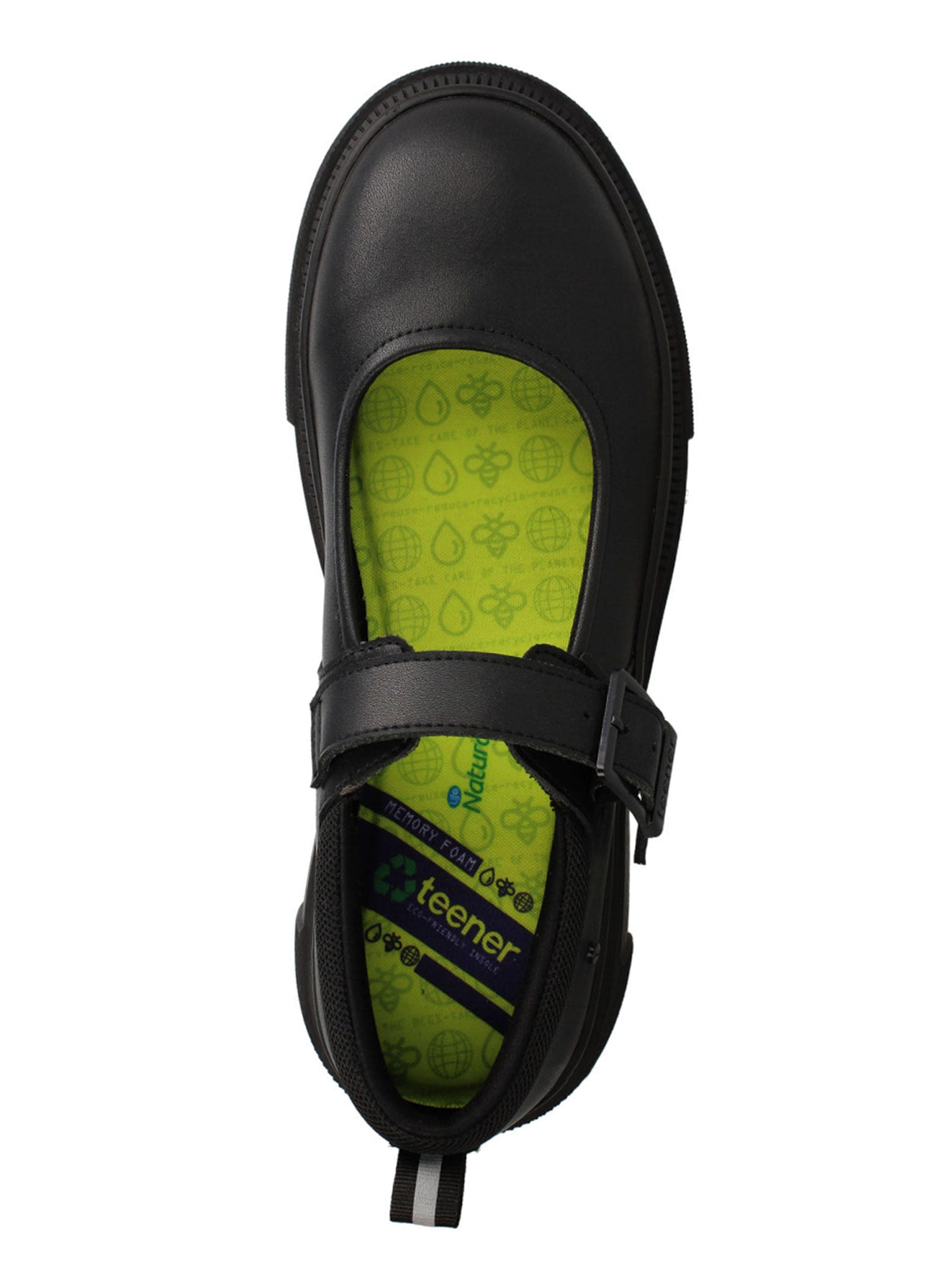 Zapato Escolar Laila Cuero Mujer-3