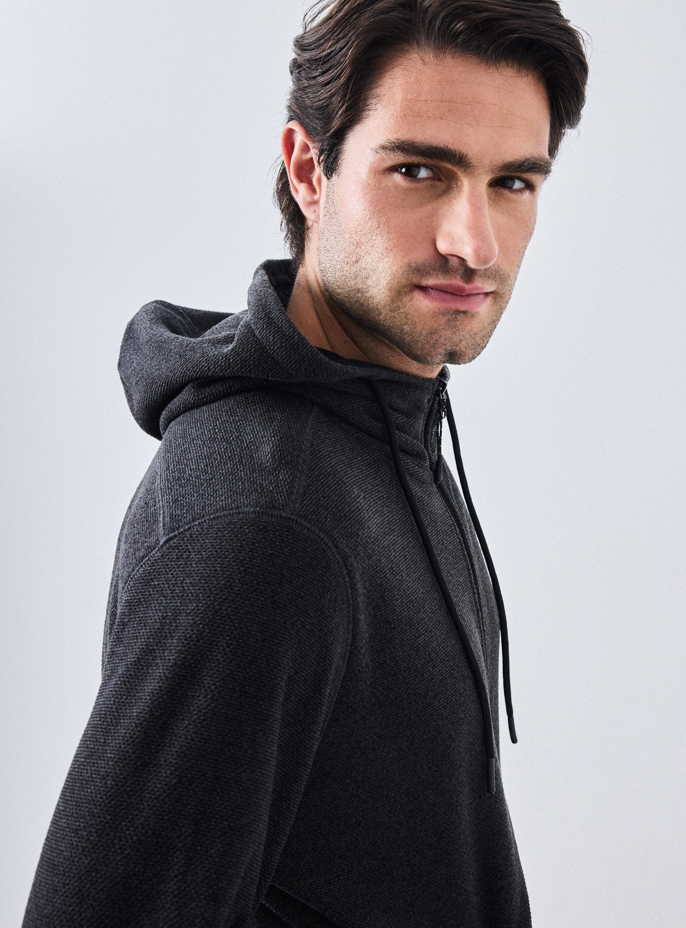 Polar Con Textura Y Capucha-3