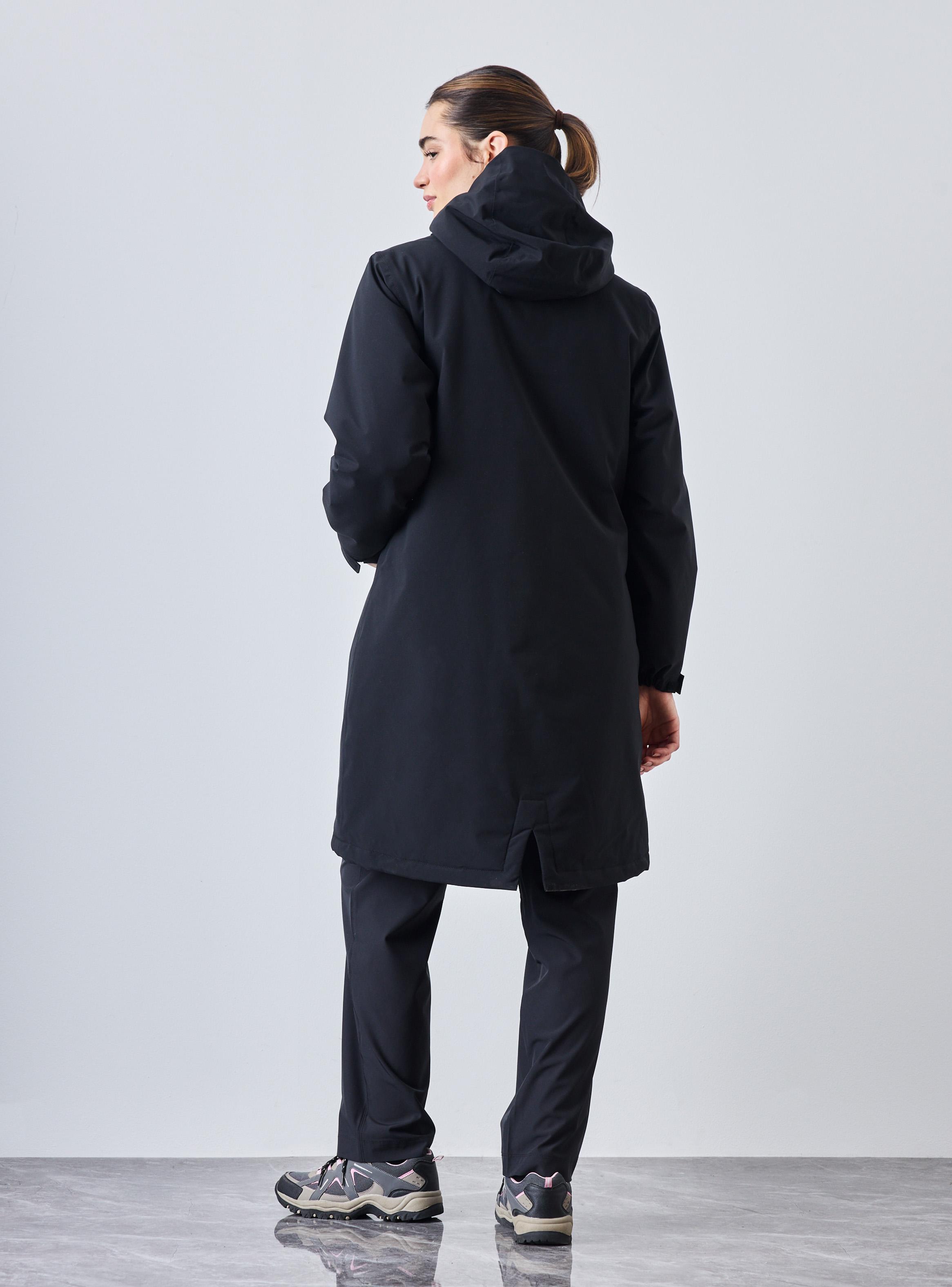 Parka Larga con Gorro-5