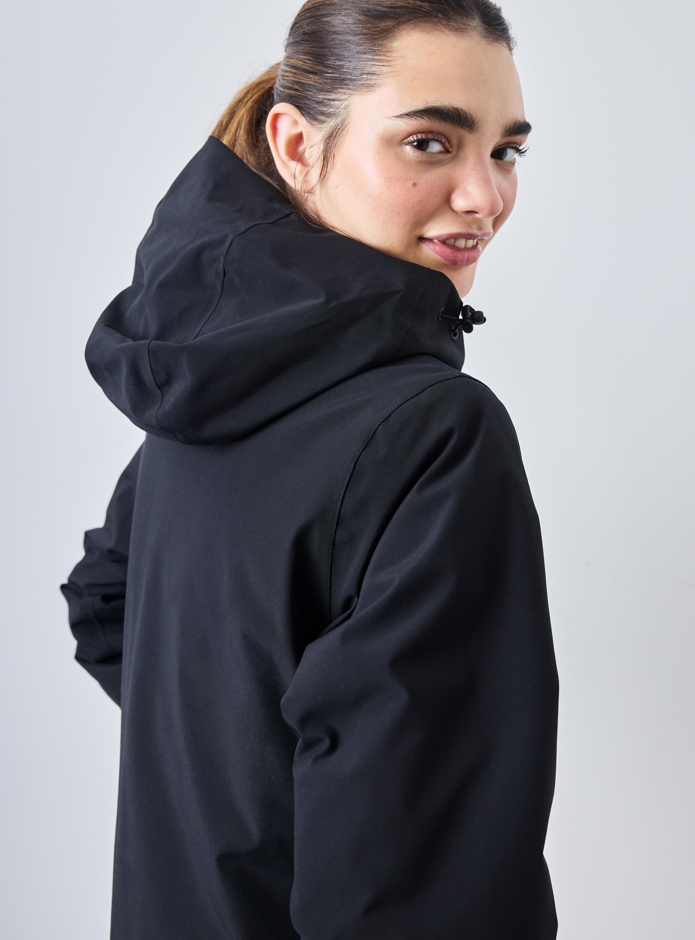 Parka Larga con Gorro-3