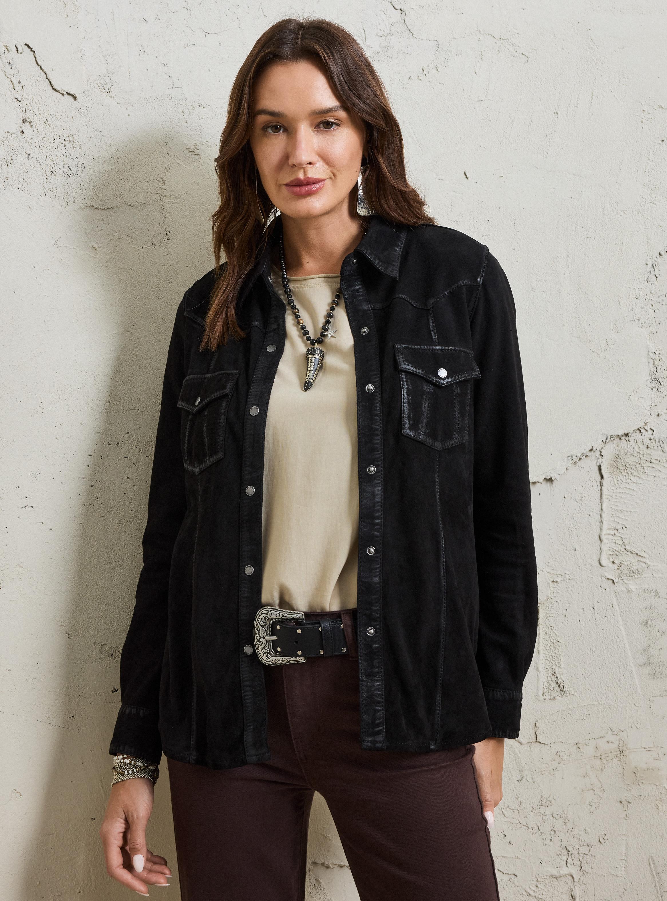 Blusa Doble Pespunte con Proceso-0