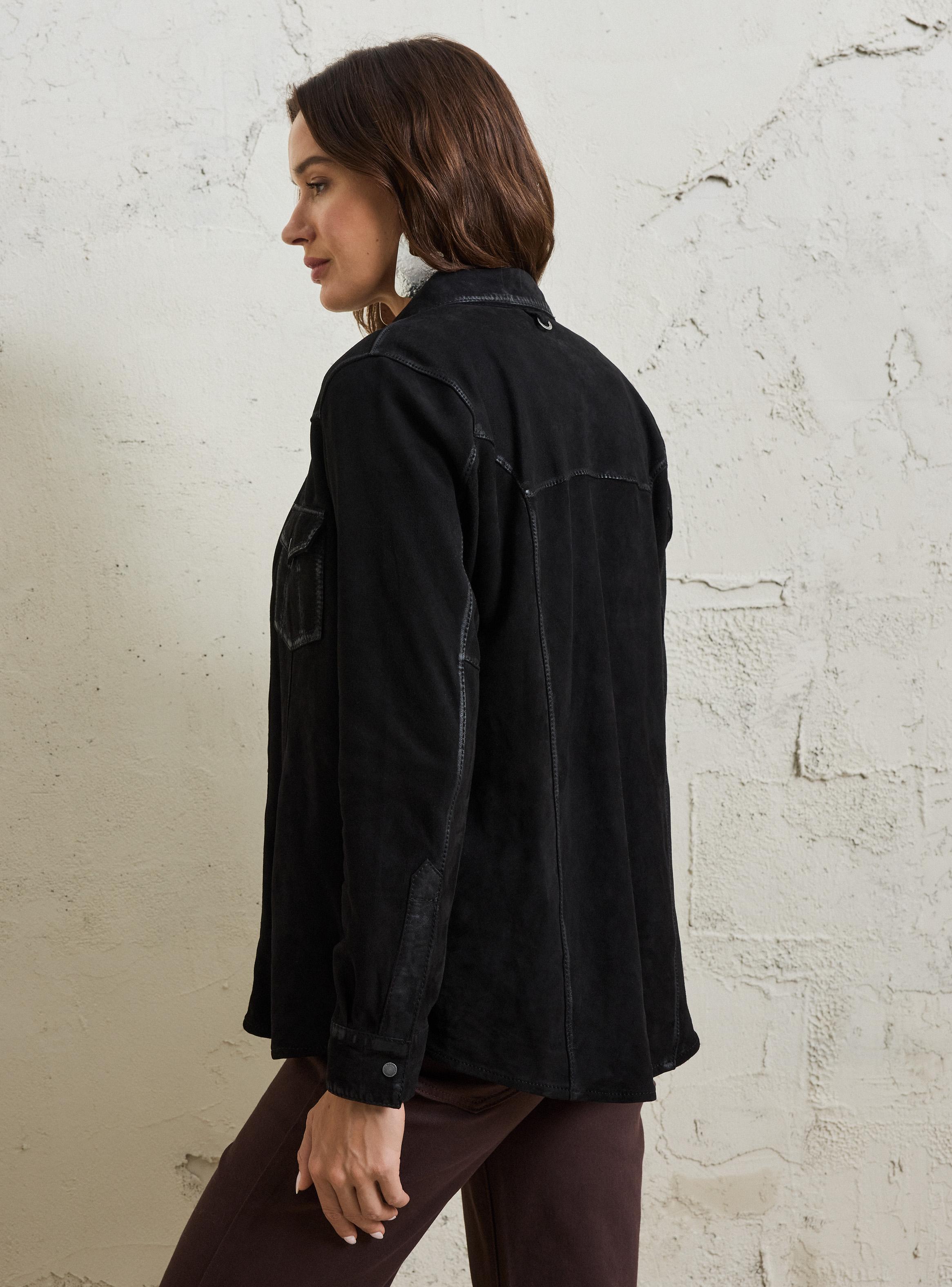 Blusa Doble Pespunte con Proceso-1