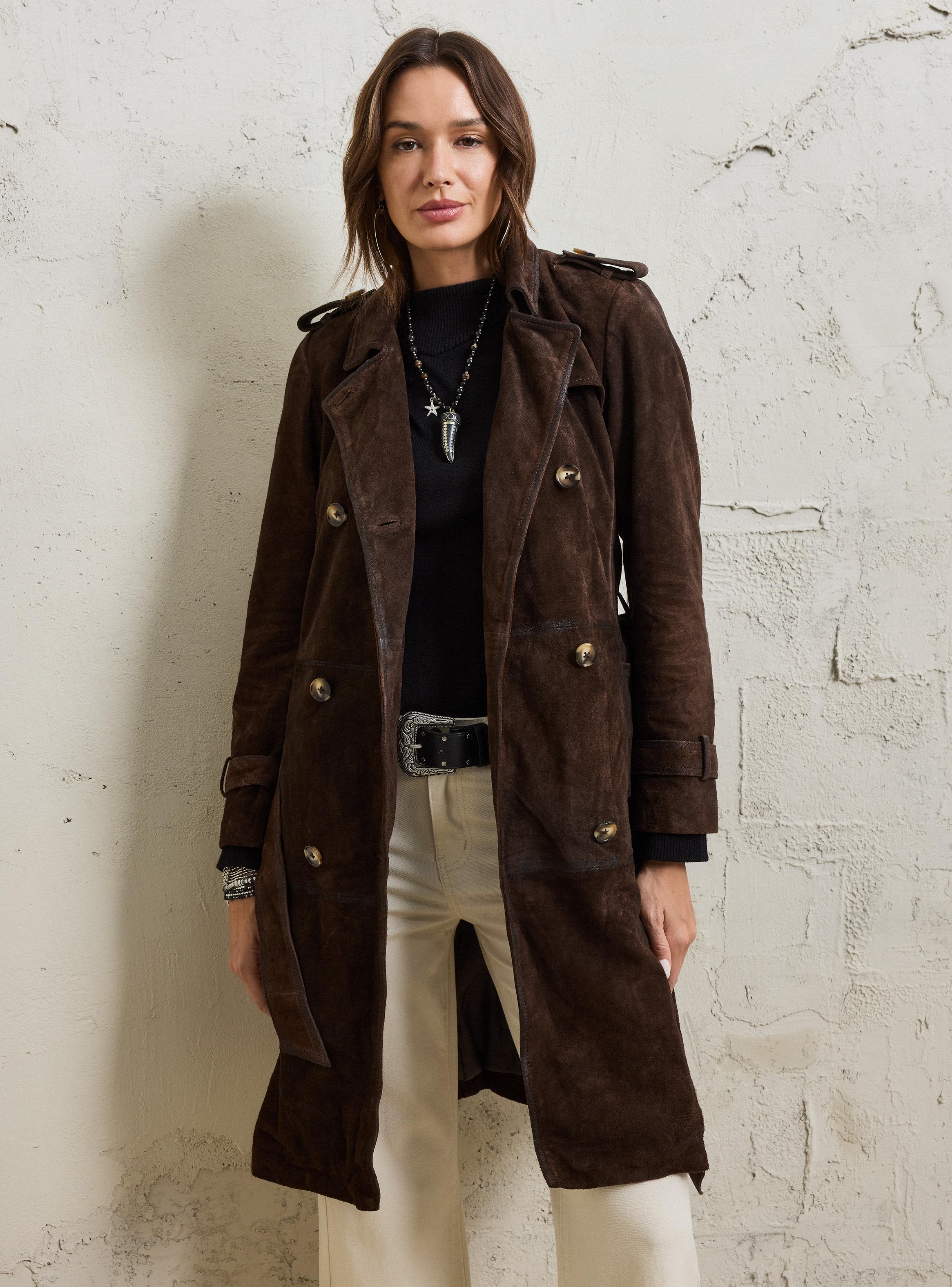 Chaqueta Gamuza Procesada-0