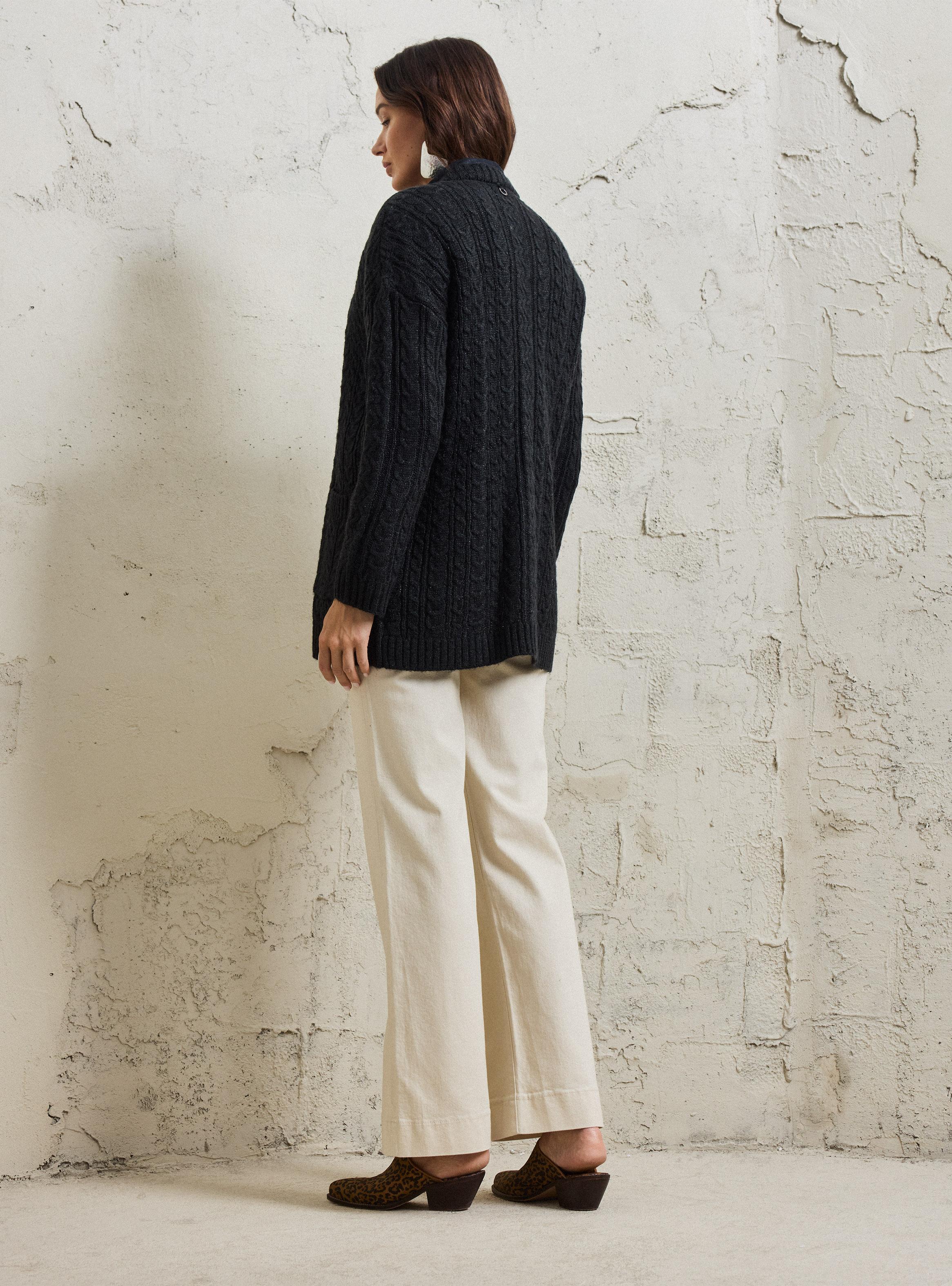 Chaleco Trensaz con Lurex al Tono-5