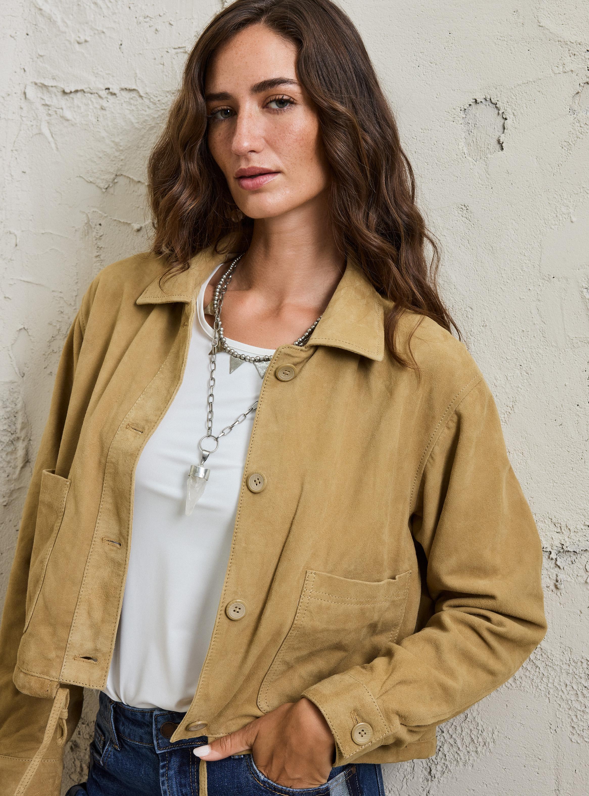 Chaqueta Amarradas Look Globo y Botones-3