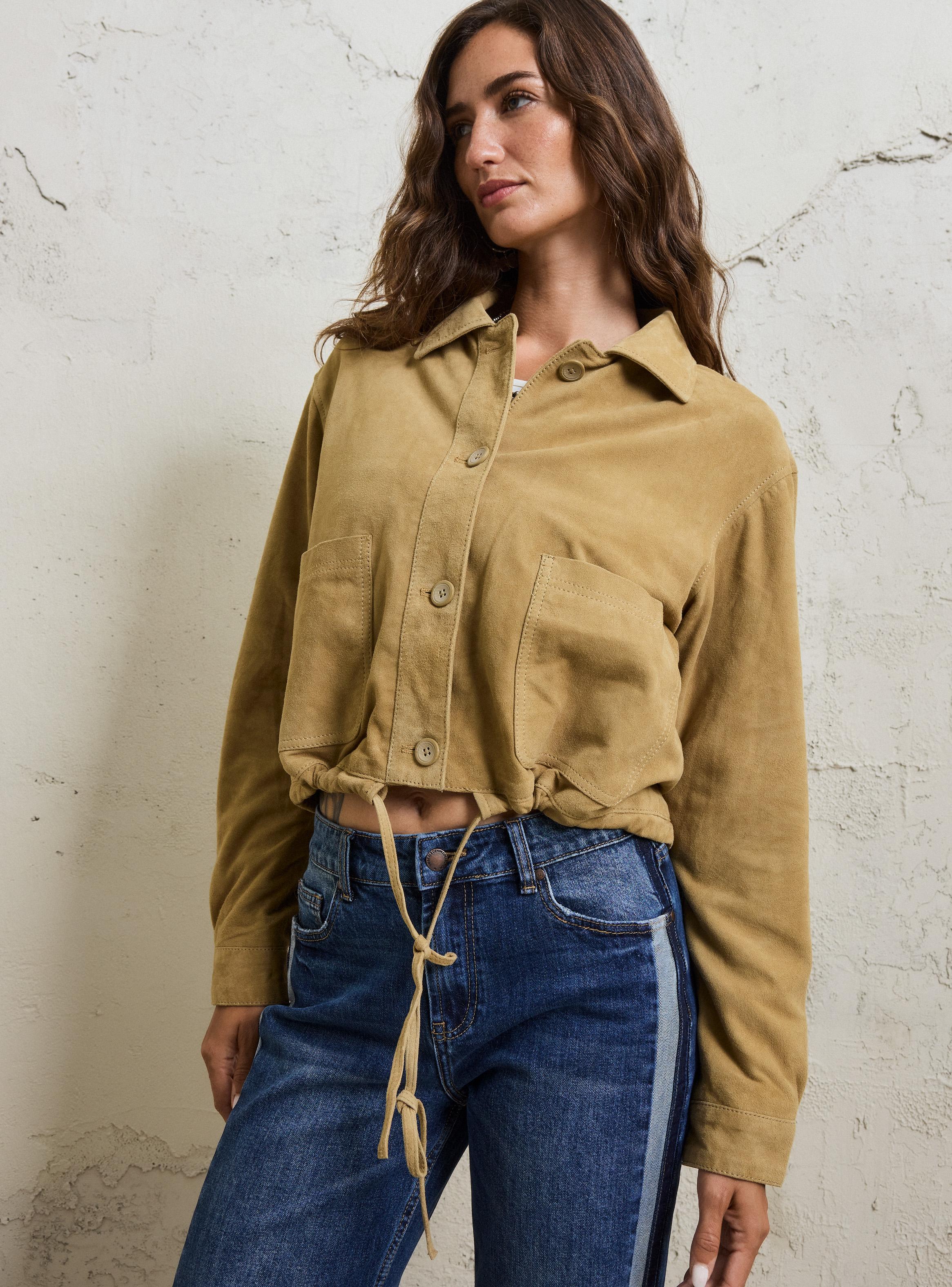 Chaqueta Amarradas Look Globo y Botones-2