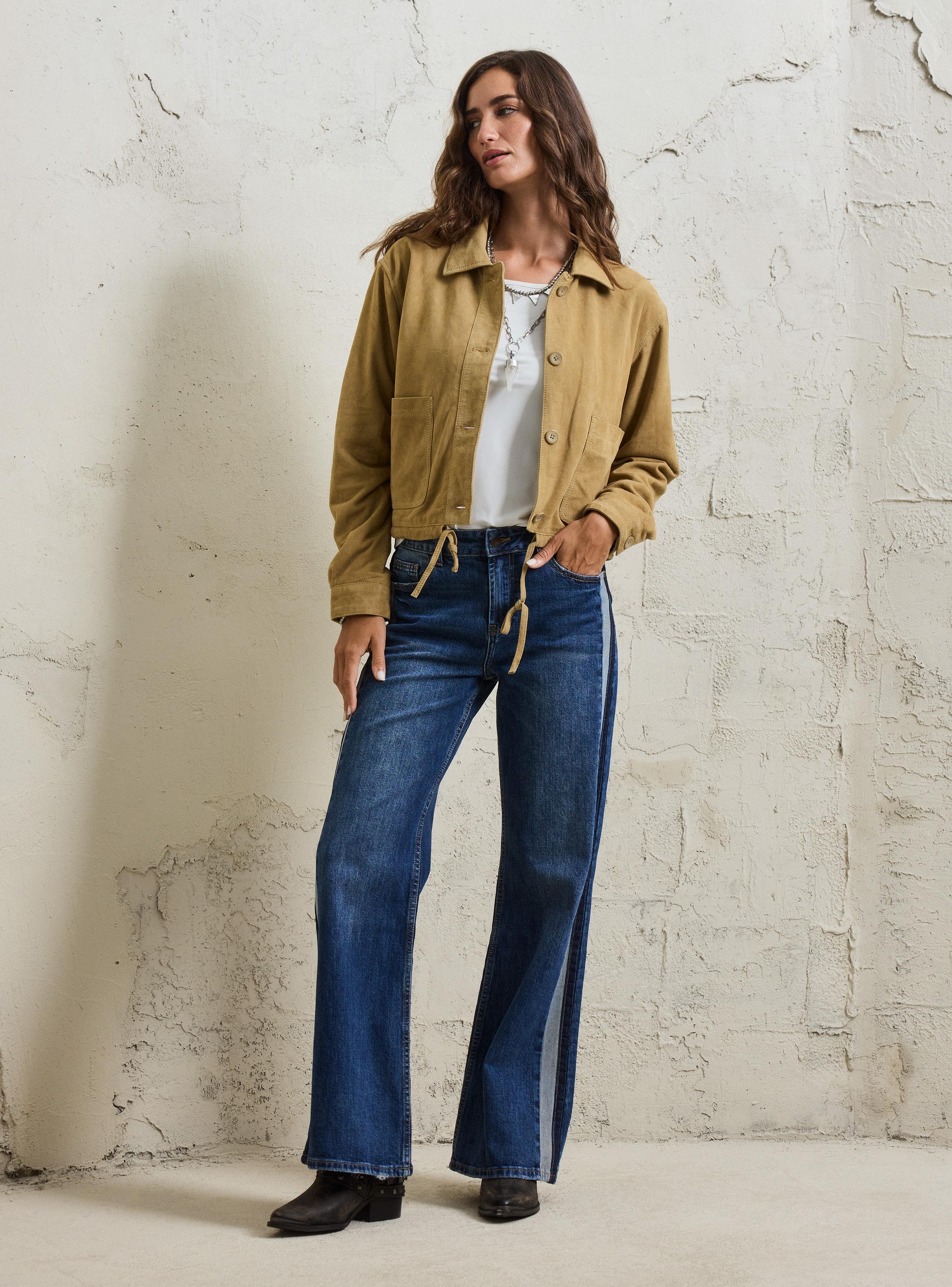 Chaqueta Amarradas Look Globo y Botones-4