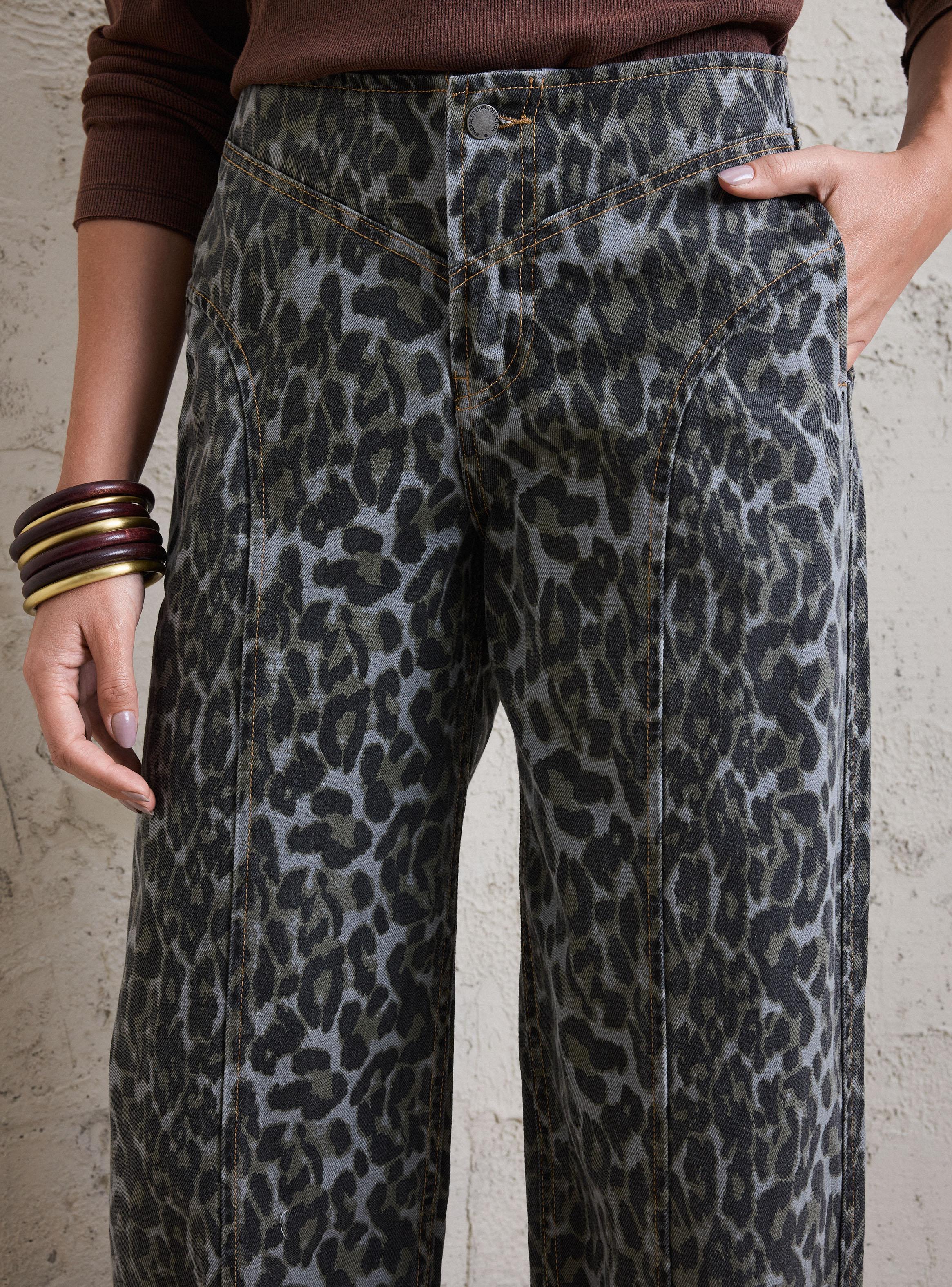 Pantalón Full Estampado Animal Print-2