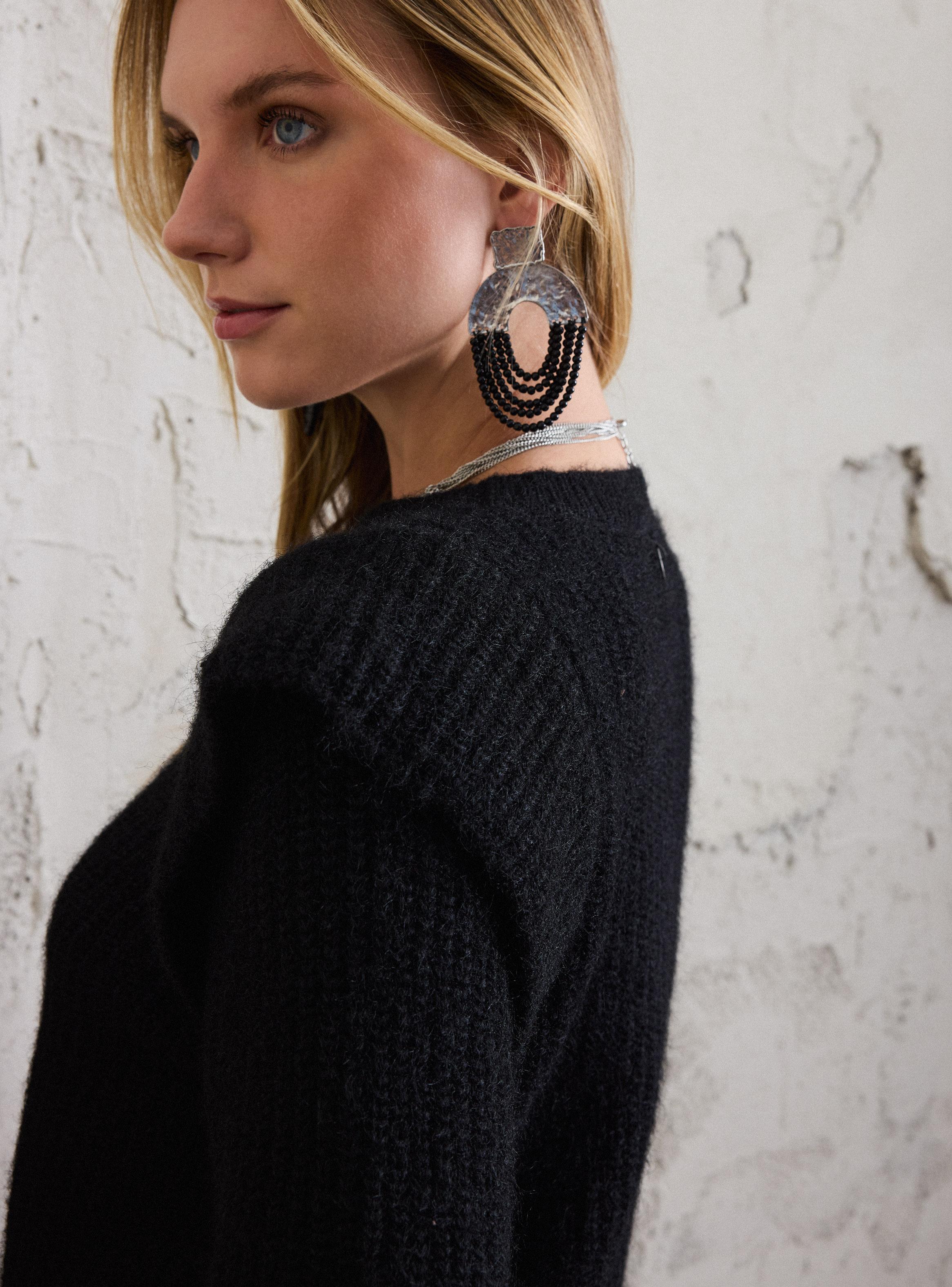 Sweater Lana Manga con Doblez-3