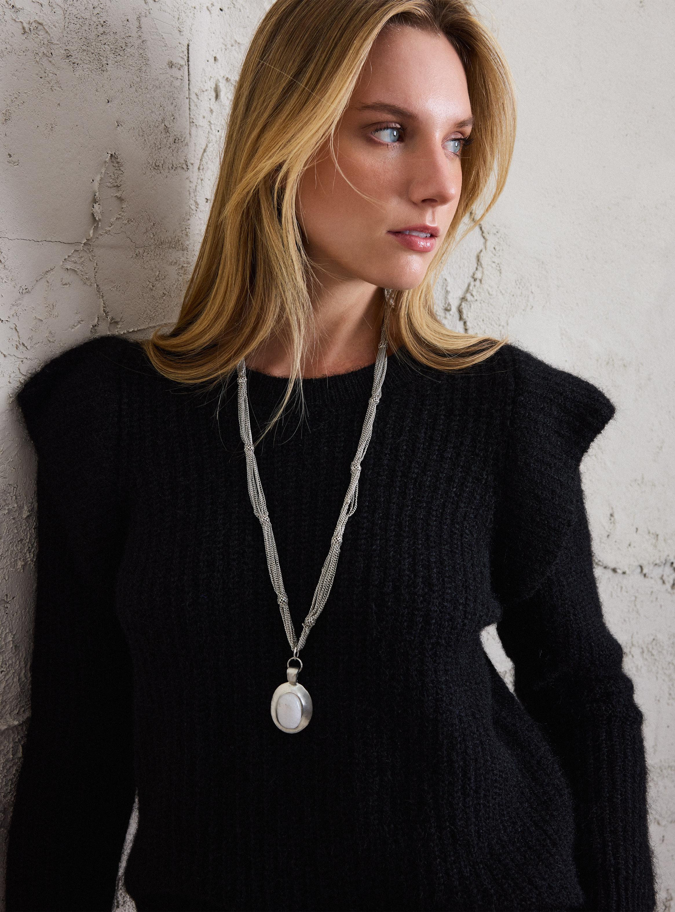 Sweater Lana Manga con Doblez-2