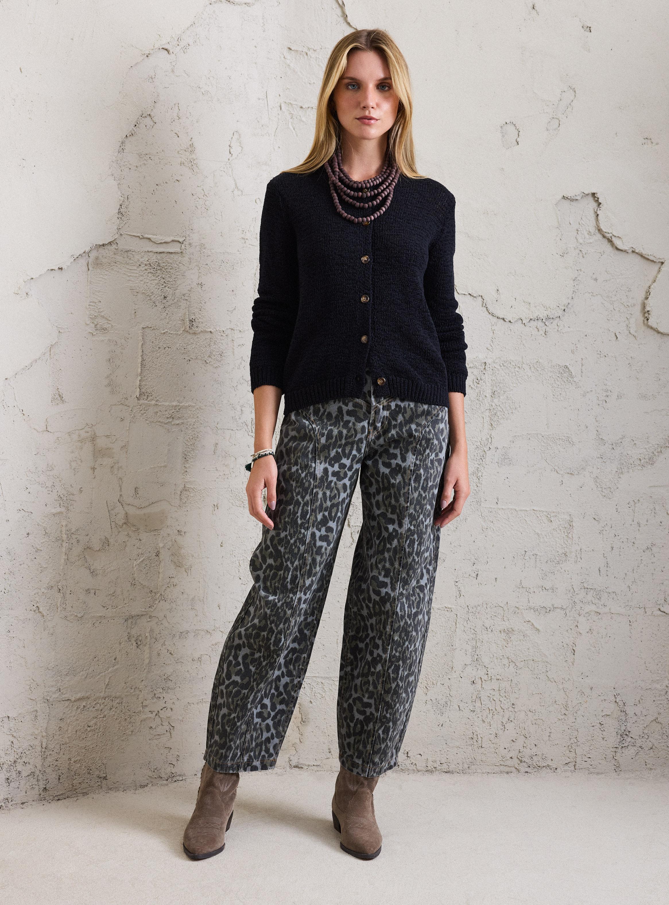 Chaleco Tejido con Cintas Tejido Rustico-4