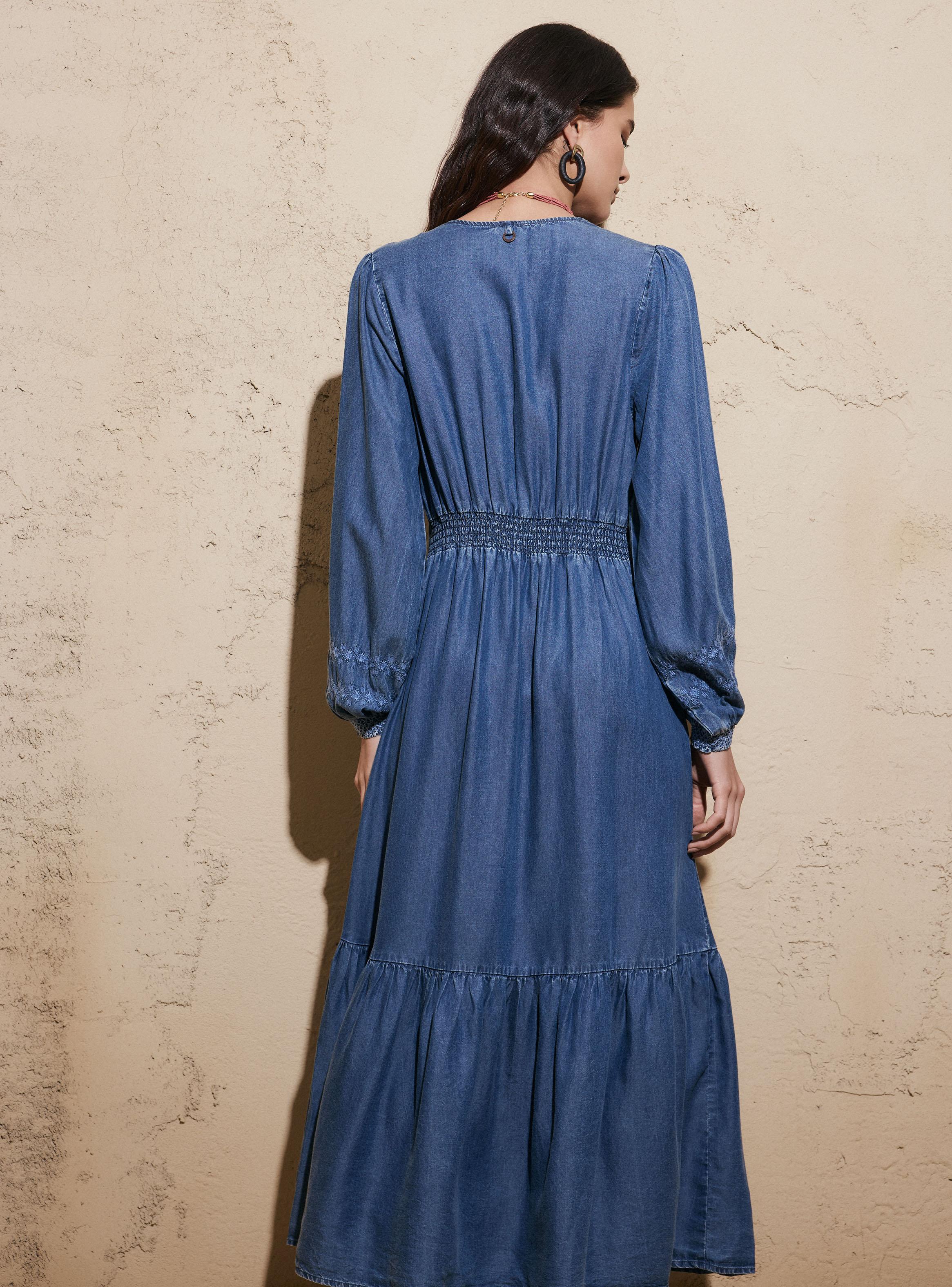 Vestido Vuelo y Estampado-3