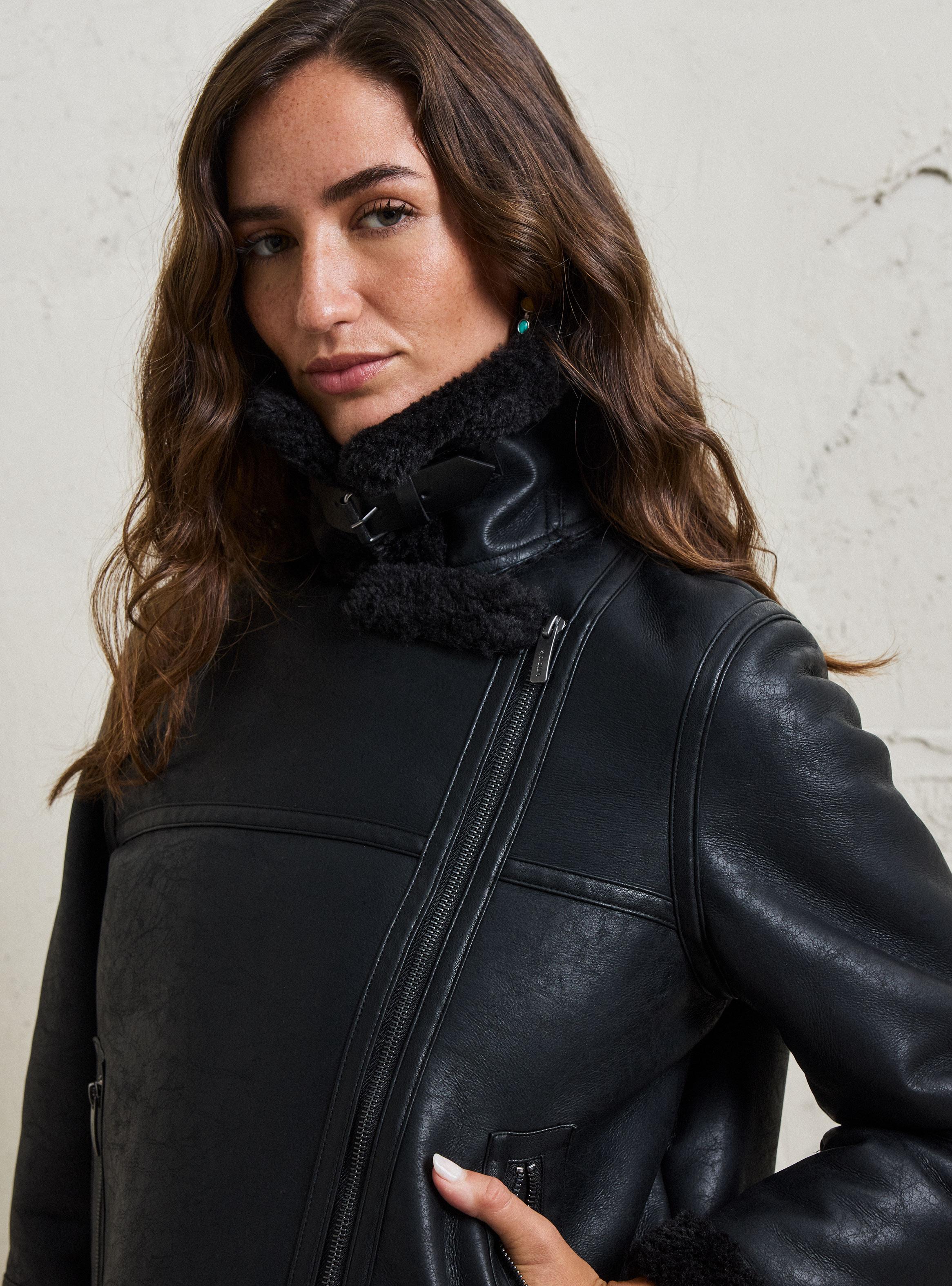 Chaqueta Aviadora Cropped-2