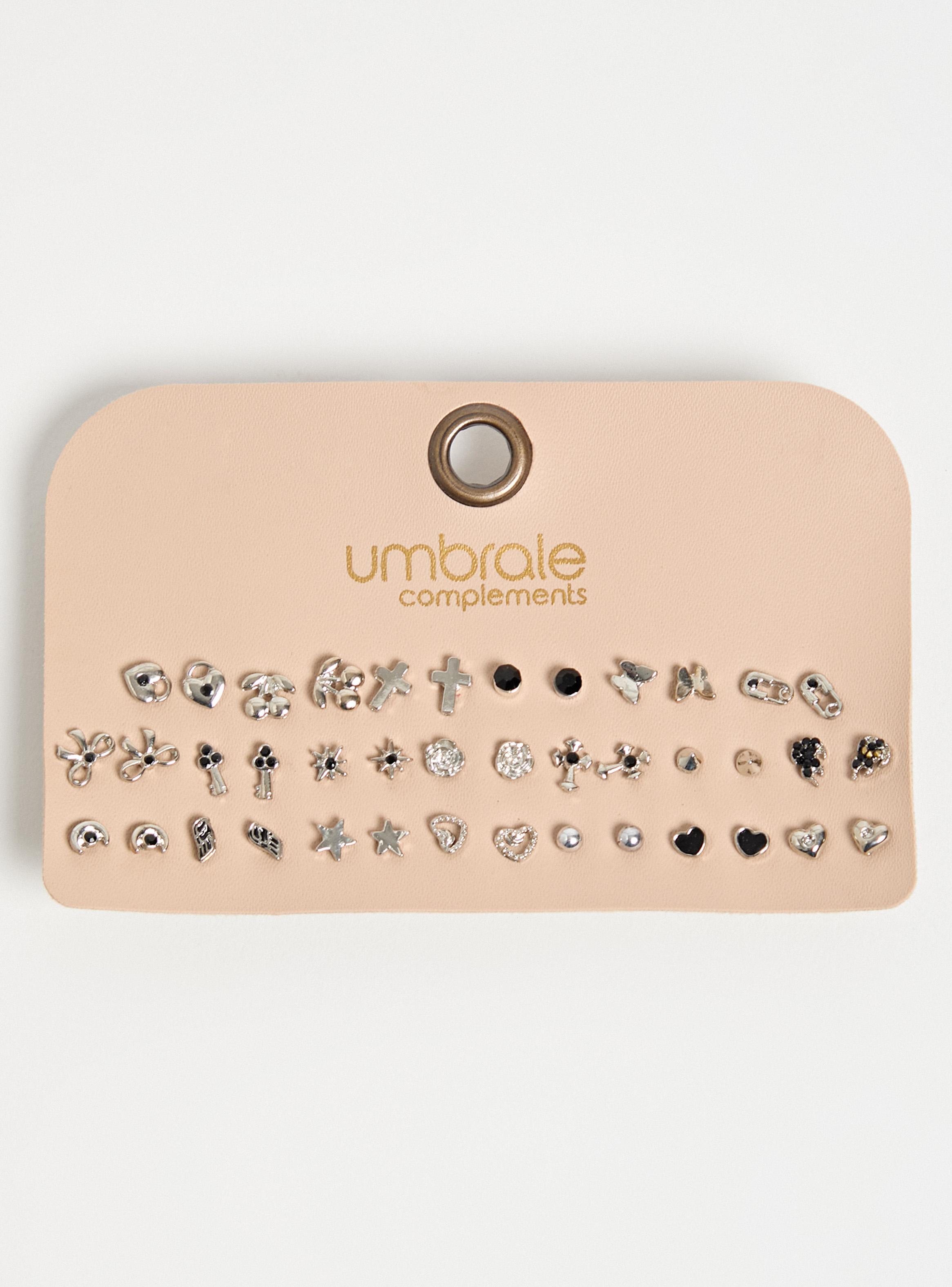 Aros Pack Metálico Diseño Variado-4