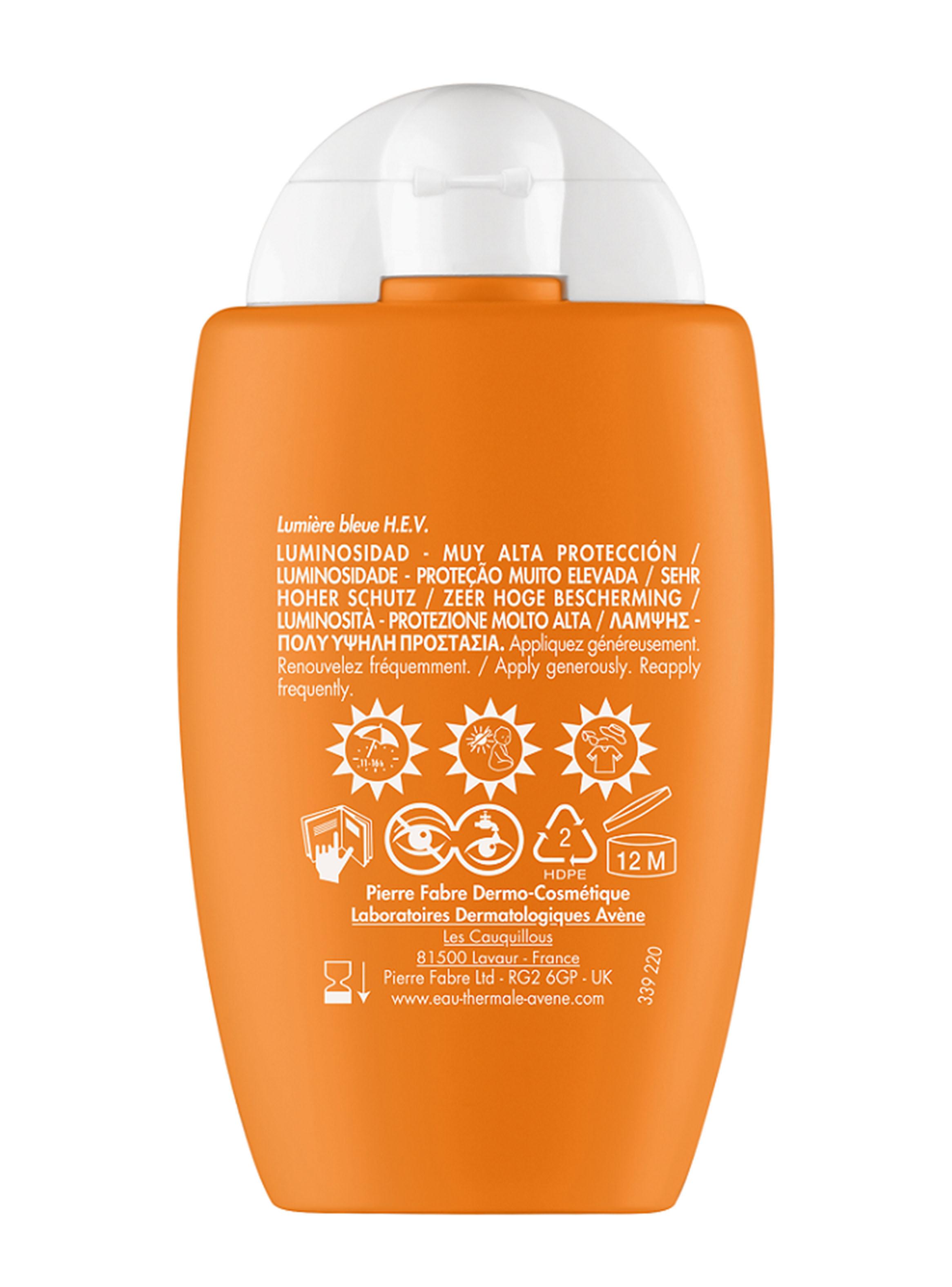 Avène Radiance Ultra Fluid Protector Solar Spf 50+ 50 ml Sin Color-2