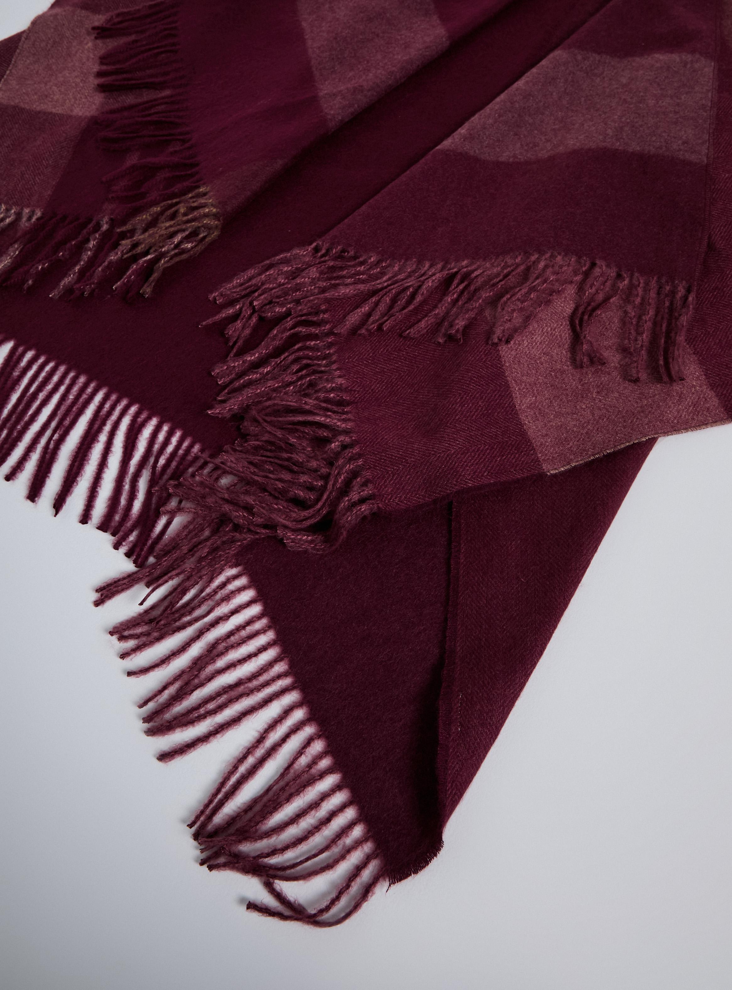 Poncho Tipo Chal Kimono con Flecos-3