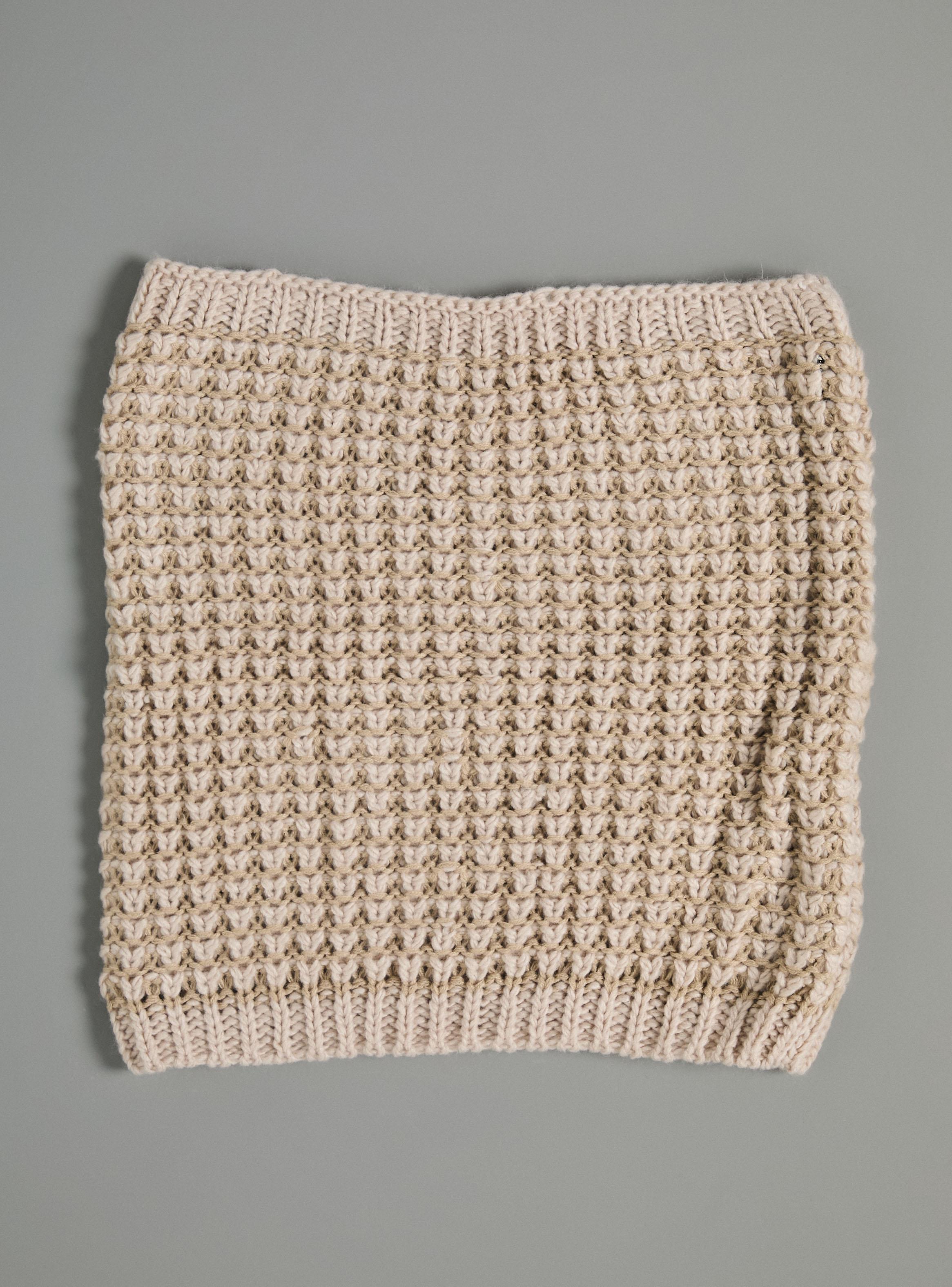 Bufanda Cuello Tejido-3