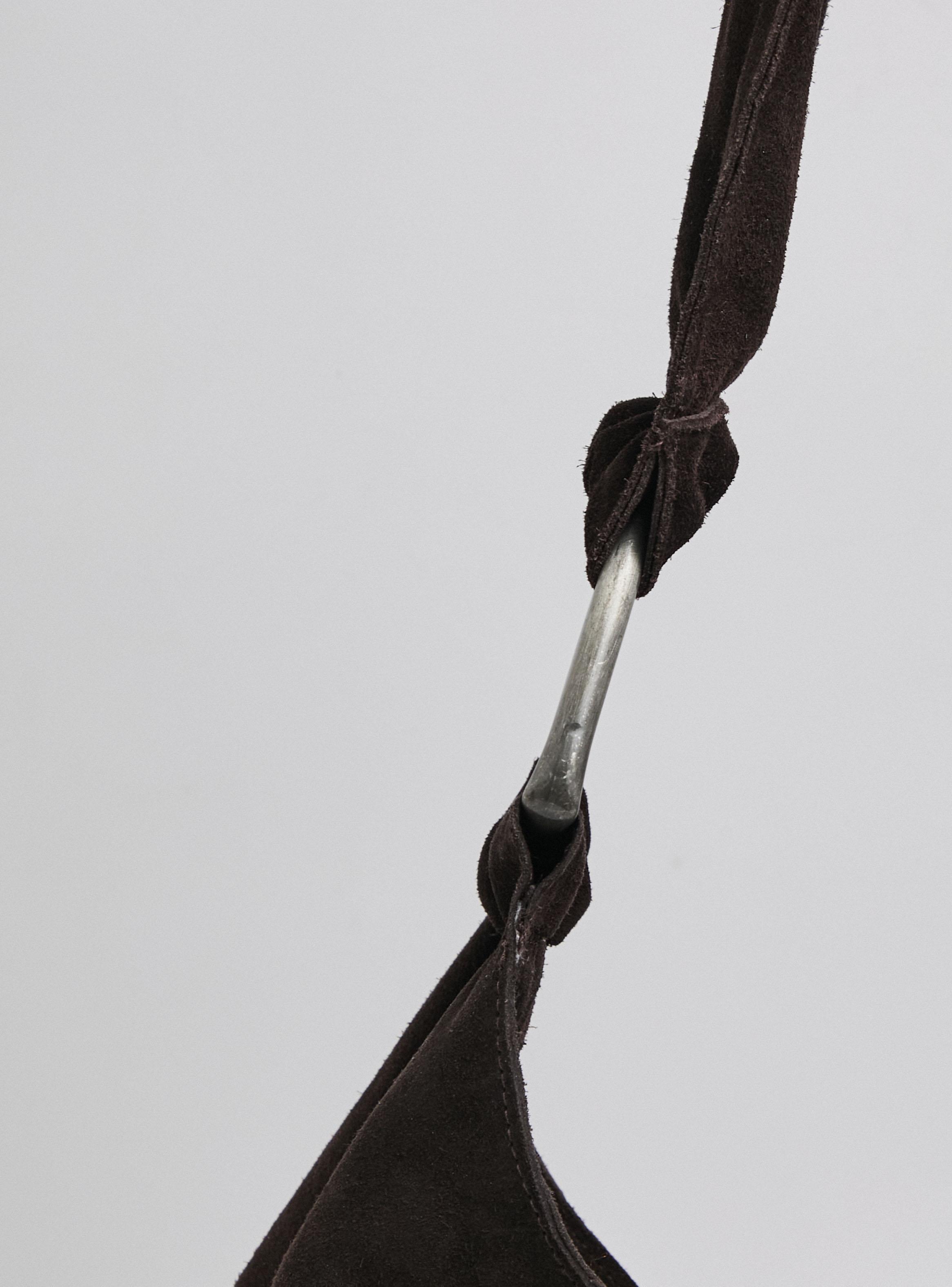 Cartera de Hombro de Gamuza-4