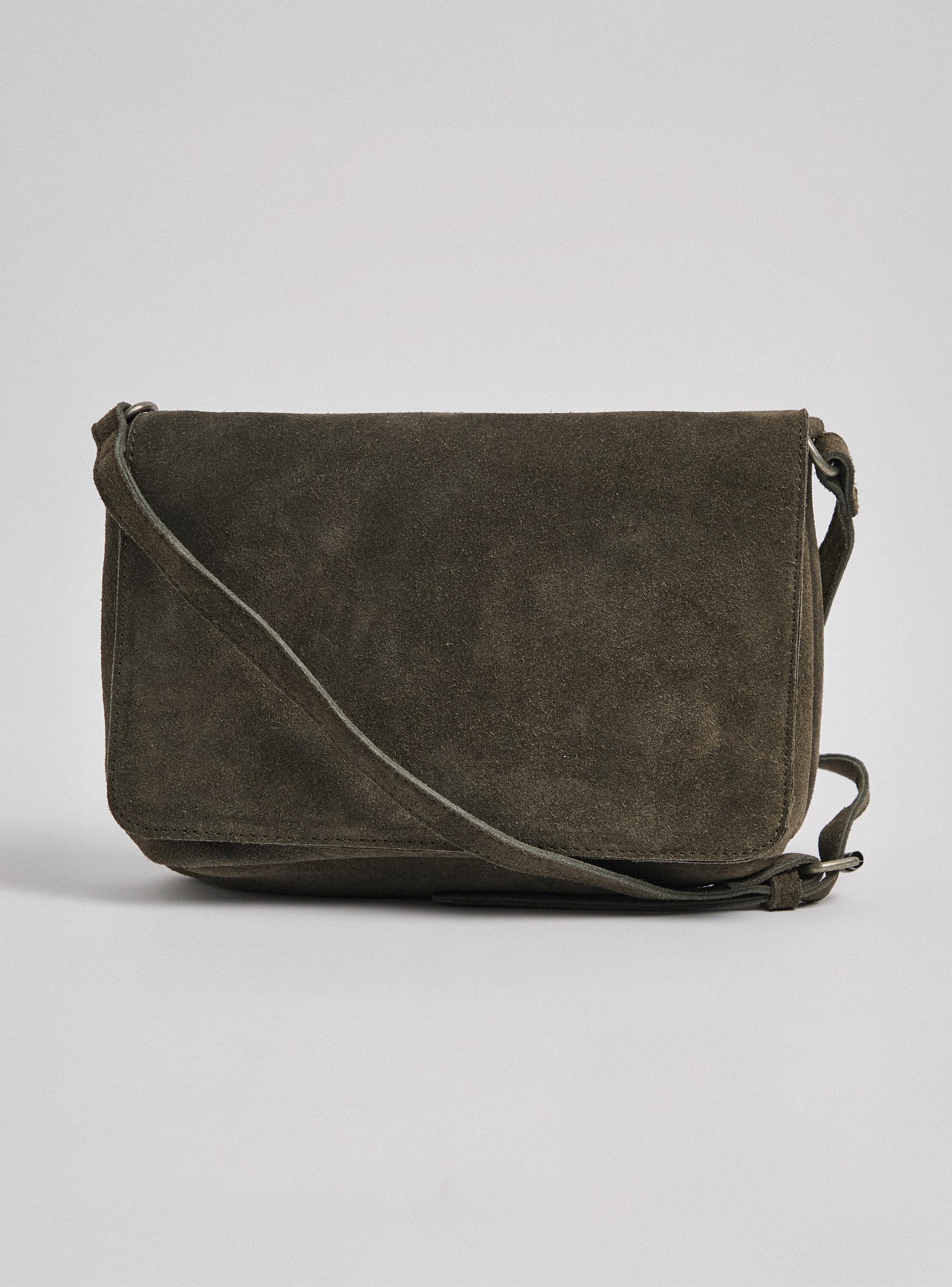 Cartera Crossbody de Gamuza-2
