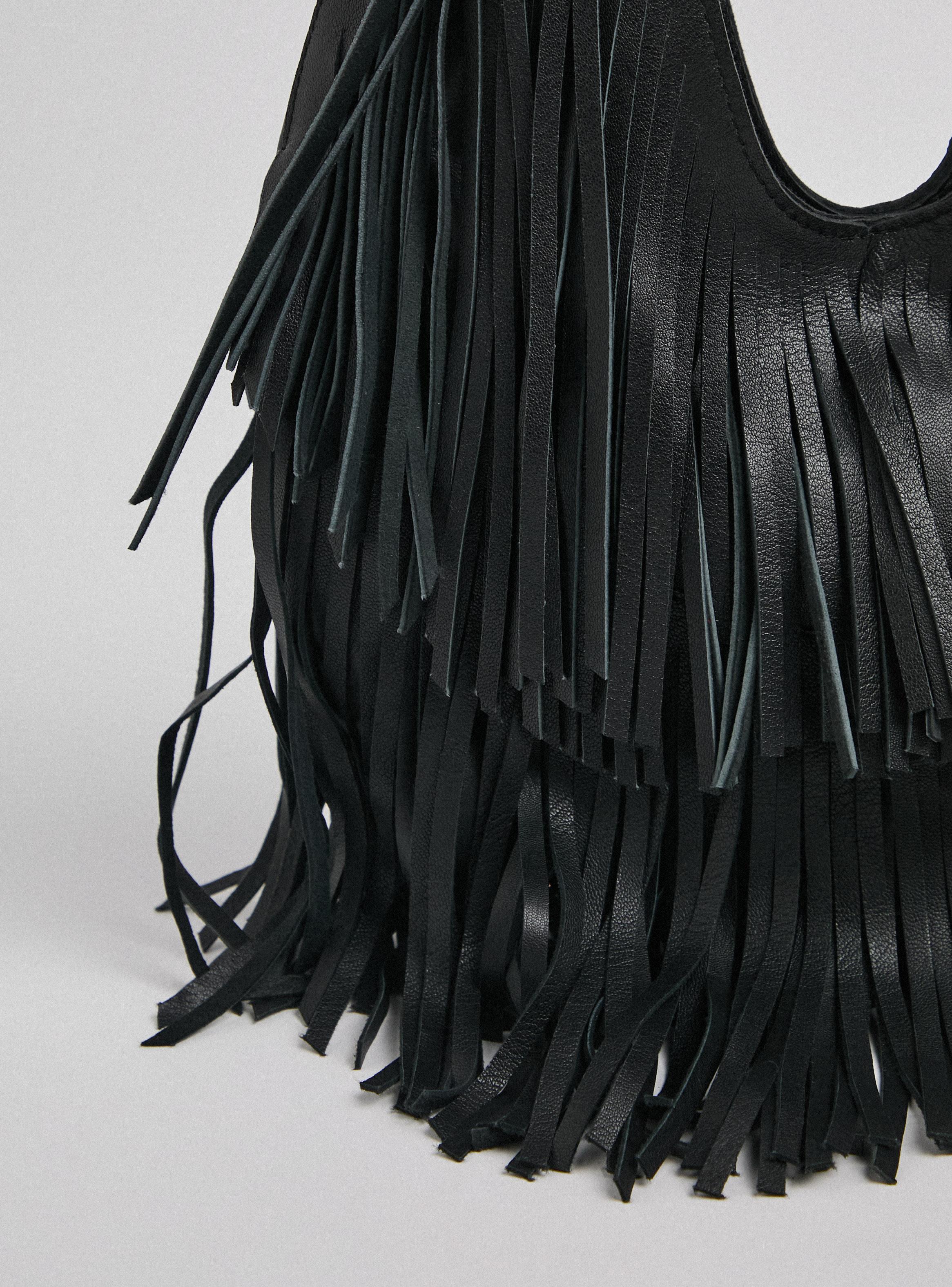 Cartera de Hombro con Flecos de Ecocuero-6