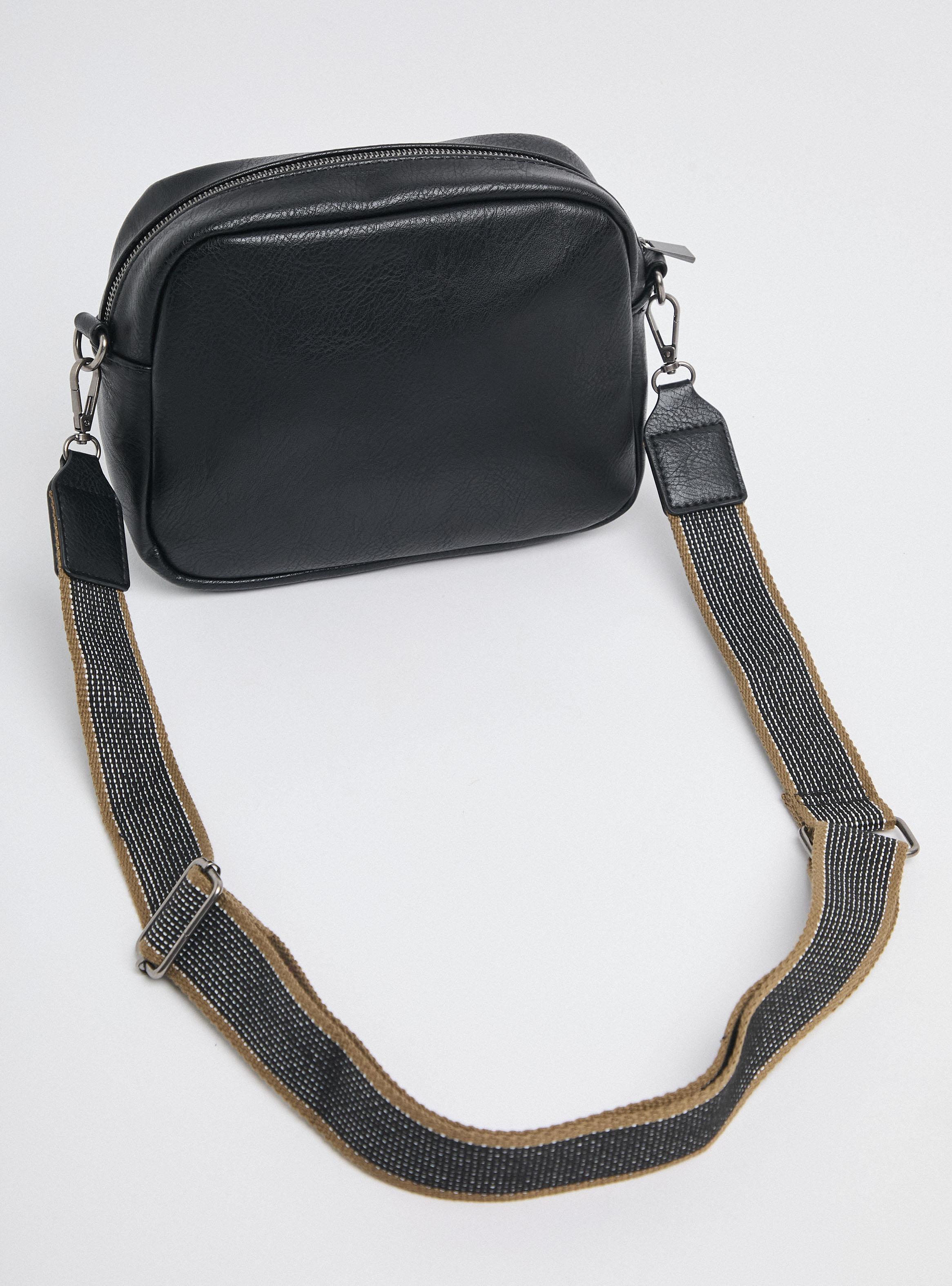 Cartera Crossbody Strap Color de Ecocuero-4