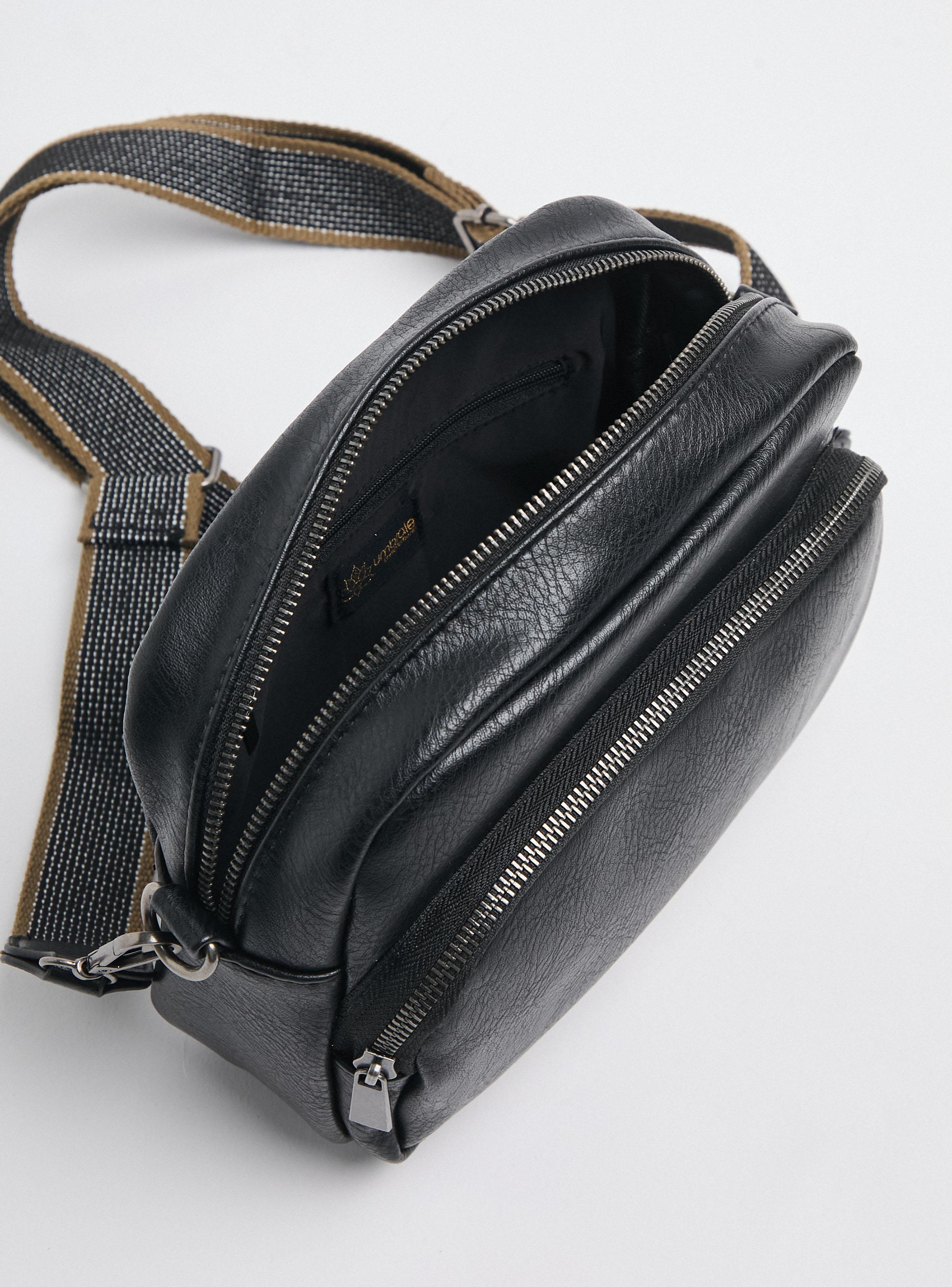 Cartera Crossbody Strap Color de Ecocuero-5