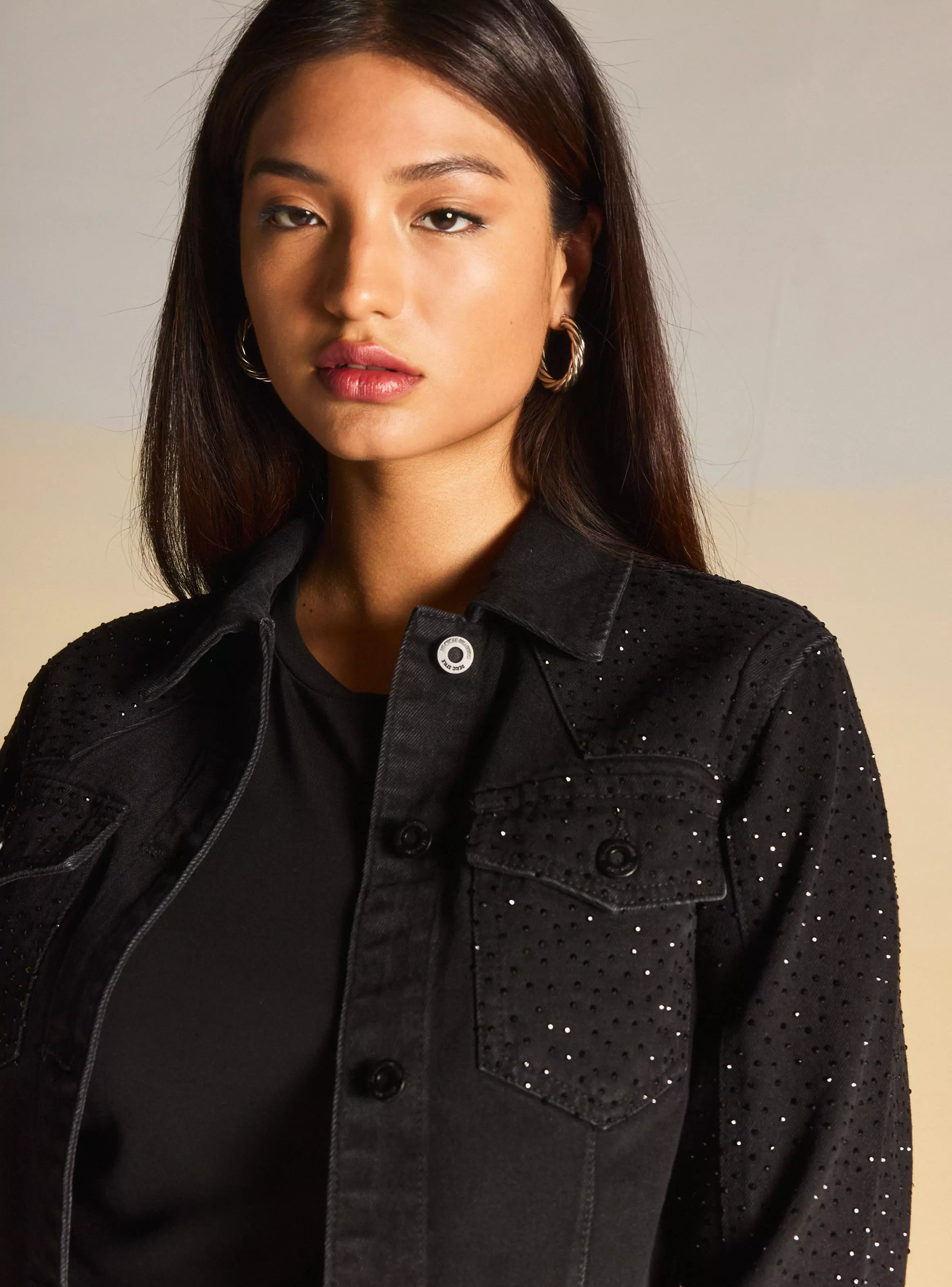 Chaqueta Aplicación Brillos-2