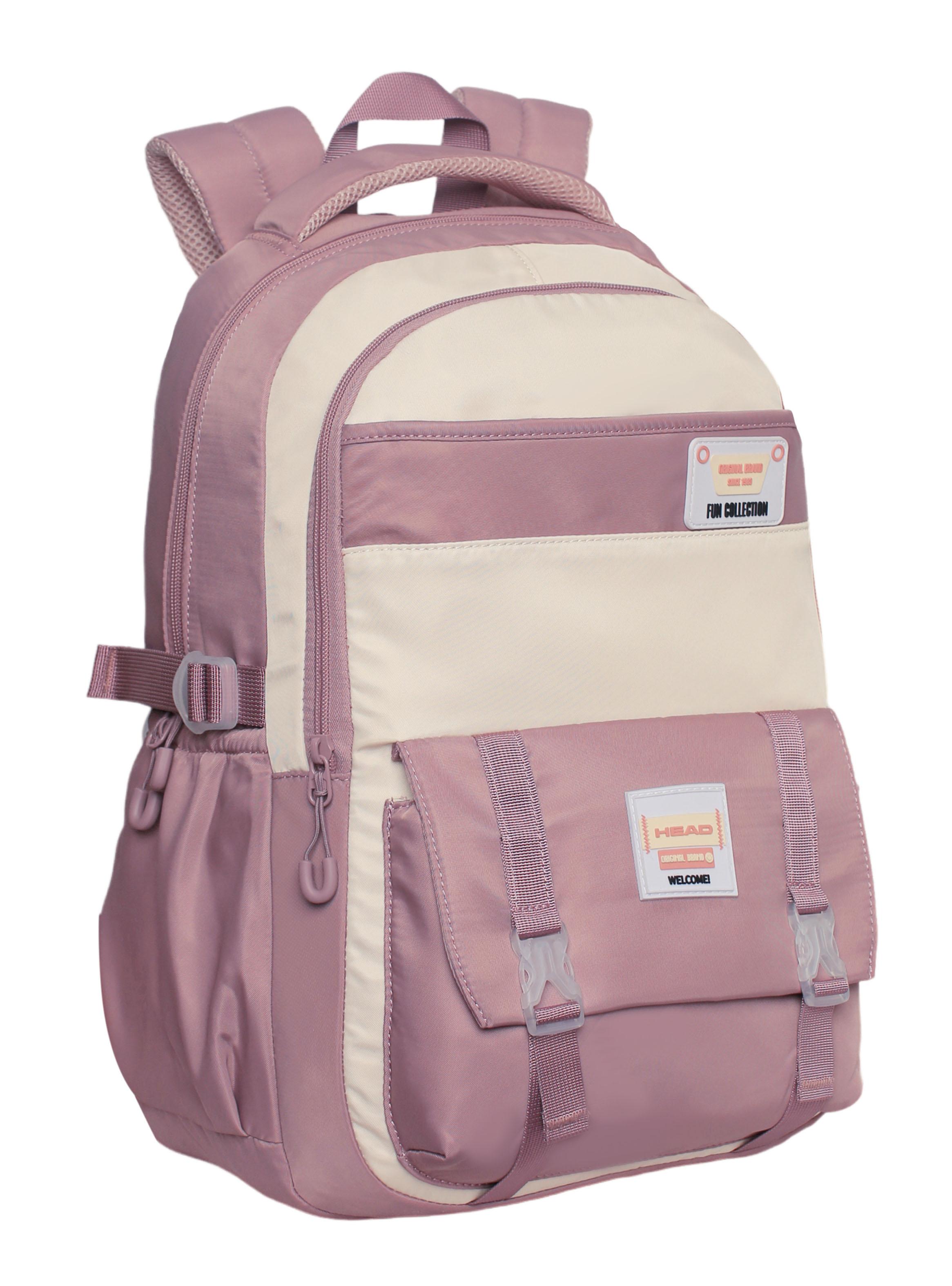 Mochila Venza Color Block Malva-0