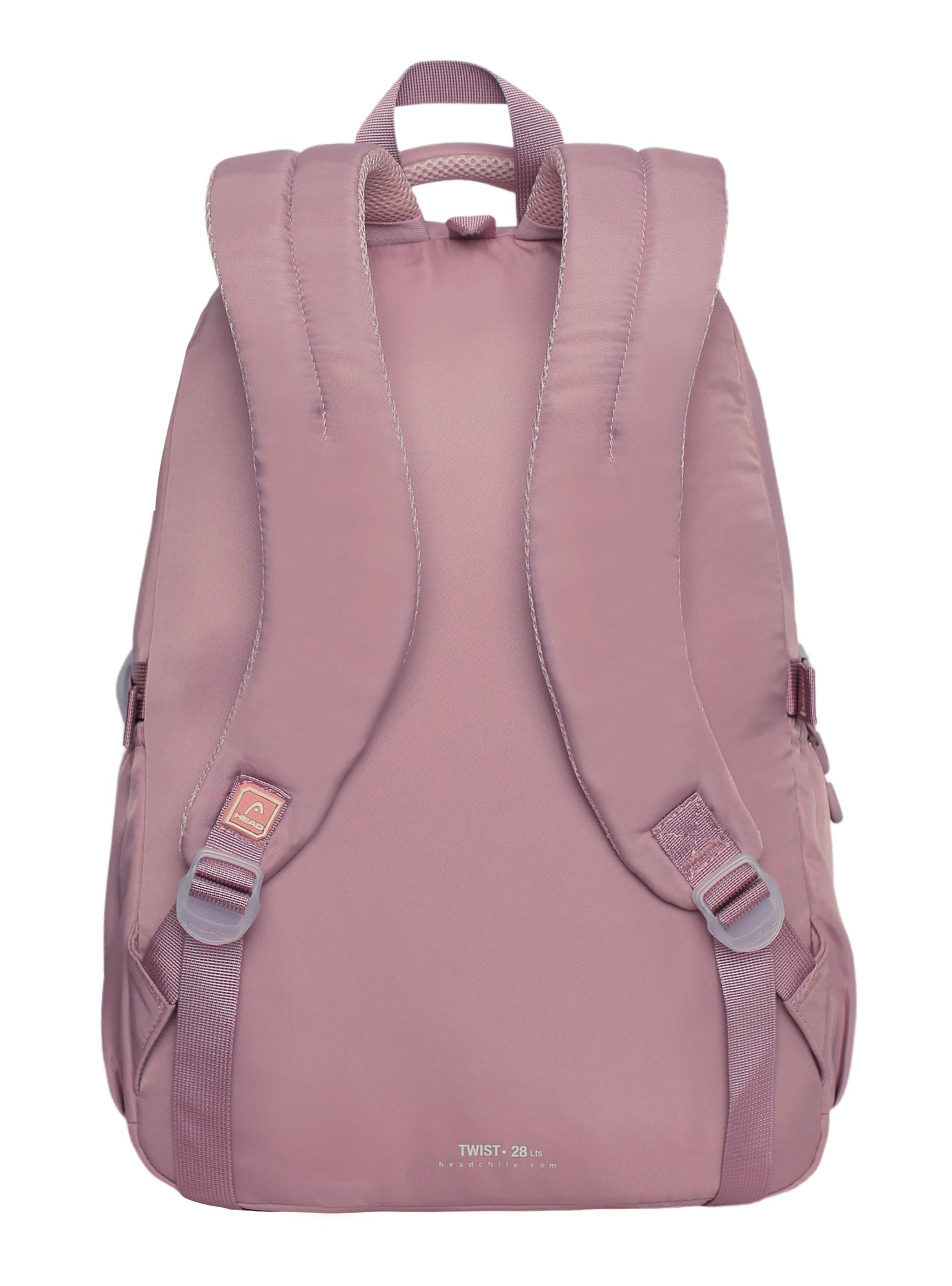 Mochila Venza Color Block Malva-1