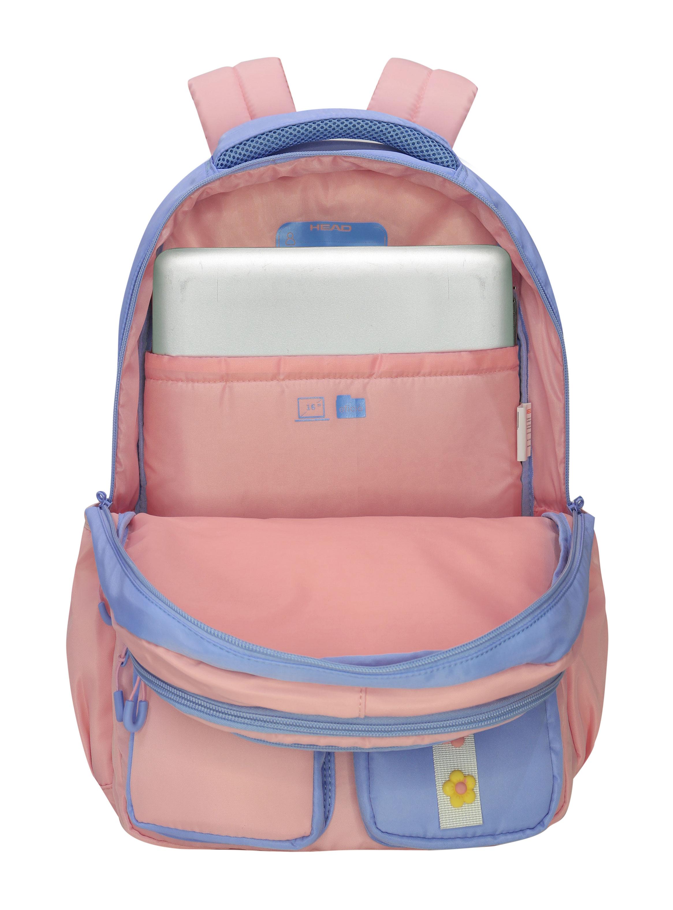 Mochila Twist Teen Color Block Rosado-4