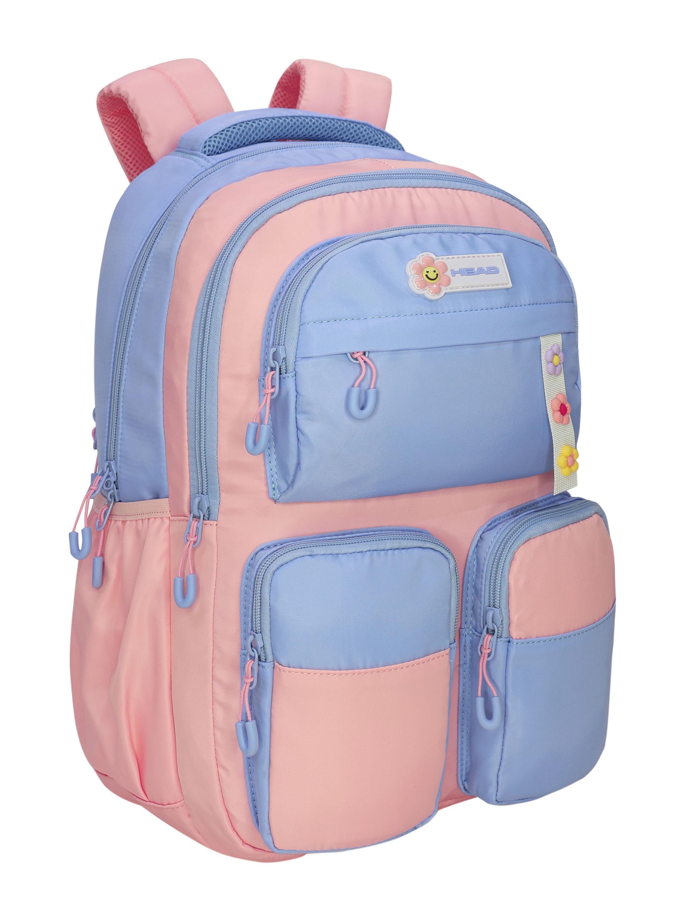 Mochila Twist Teen Color Block Rosado-2