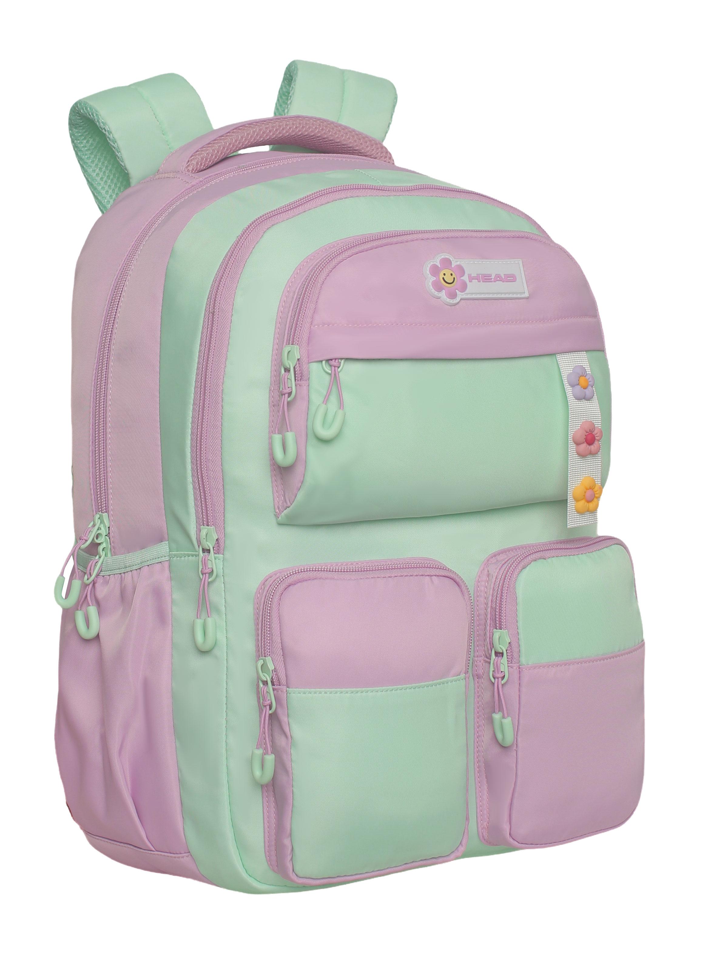 Mochila Twist Teen Color Block Menta-2