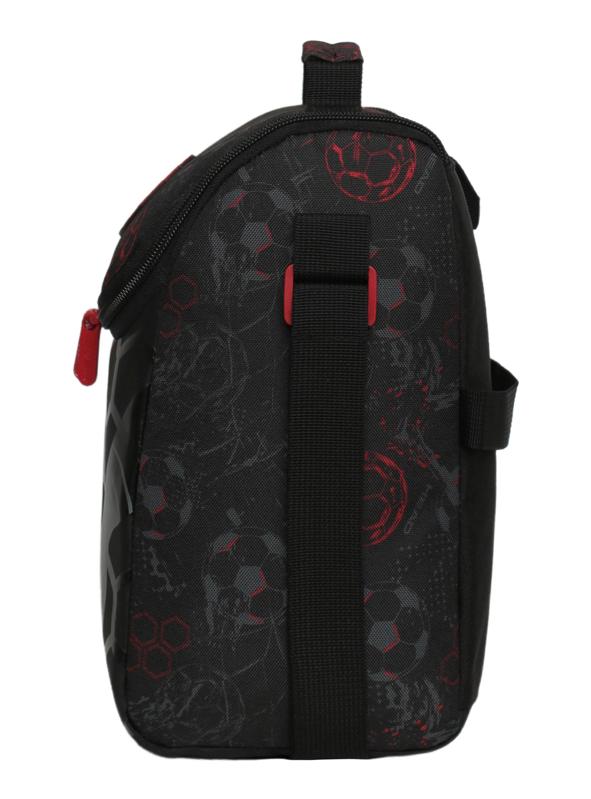 Lonchera Fresh infantil Soccer Negro-2